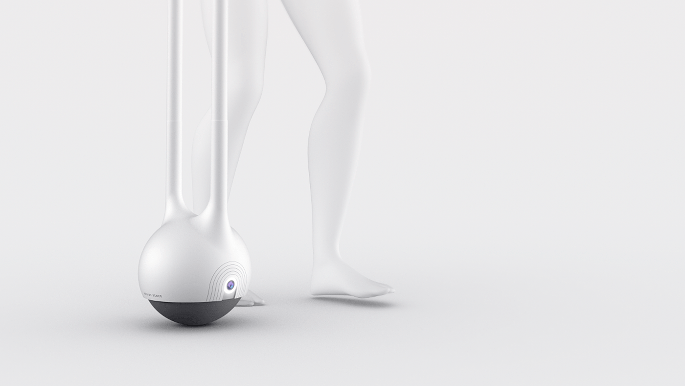 Smart Walking Companion，product design，Stride Senze，Elderly care，