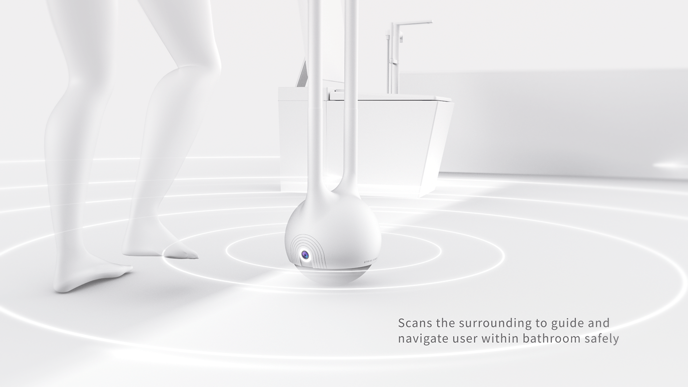 Smart Walking Companion，product design，Stride Senze，Elderly care，