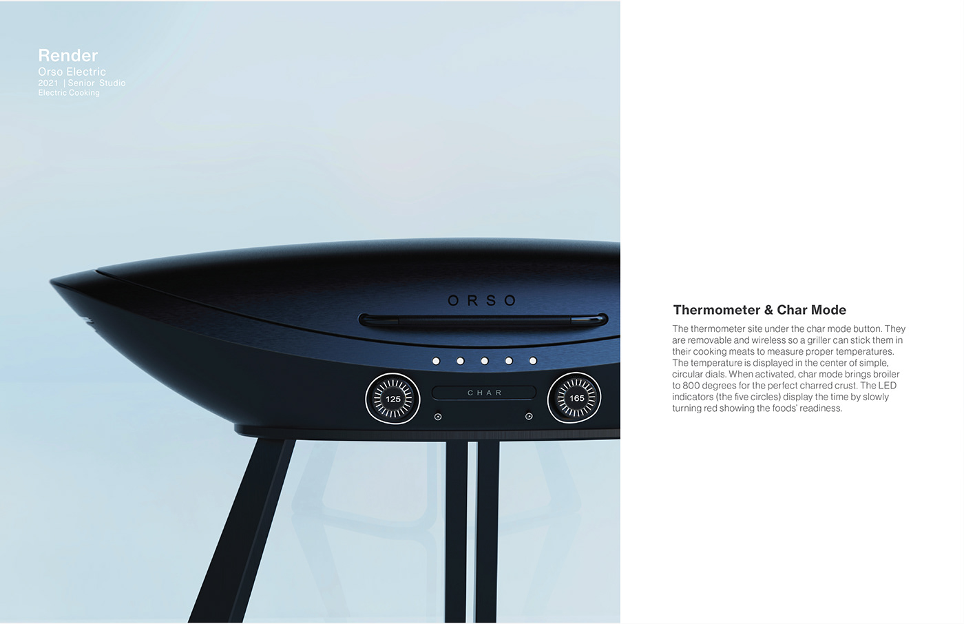 Ursuss Designs，Orso，Electric oven，Cooking experience，