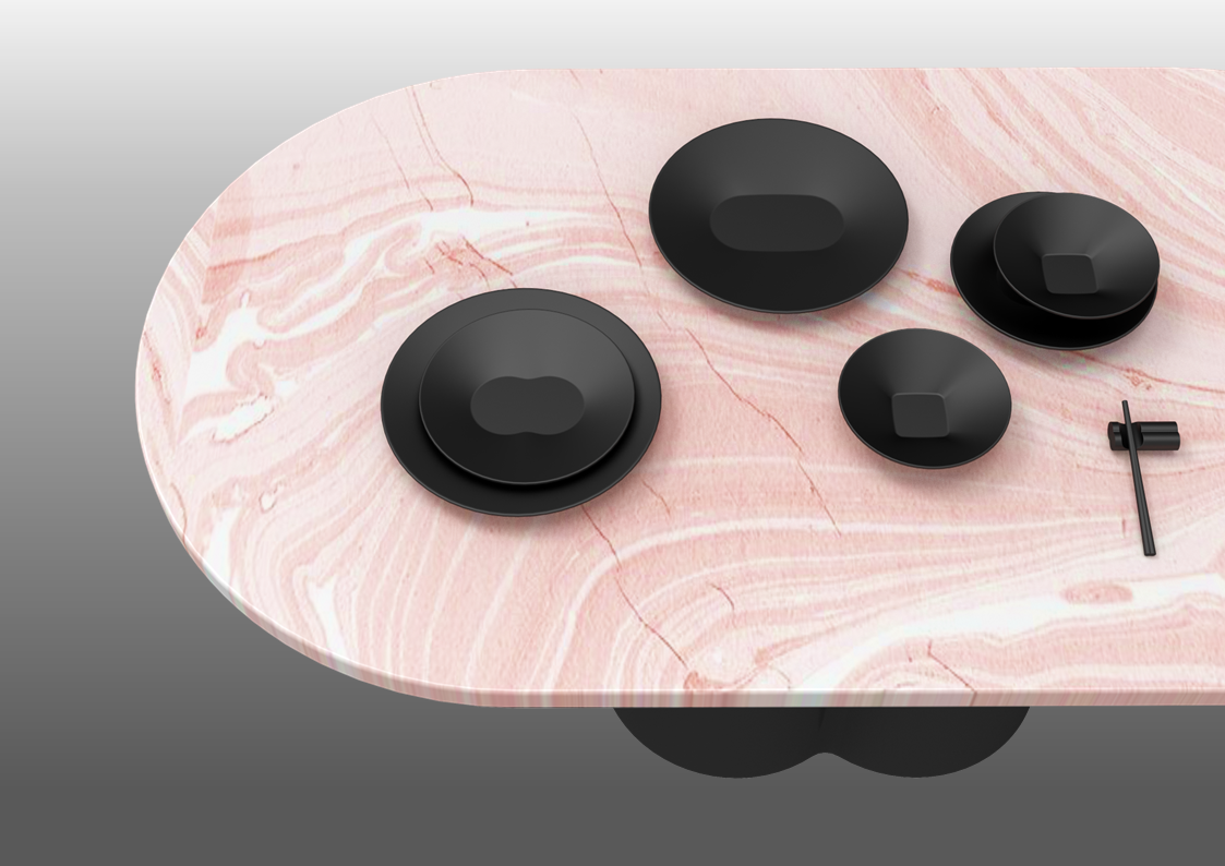 ceramics，tableware，Modern geometry，New Chinese style，