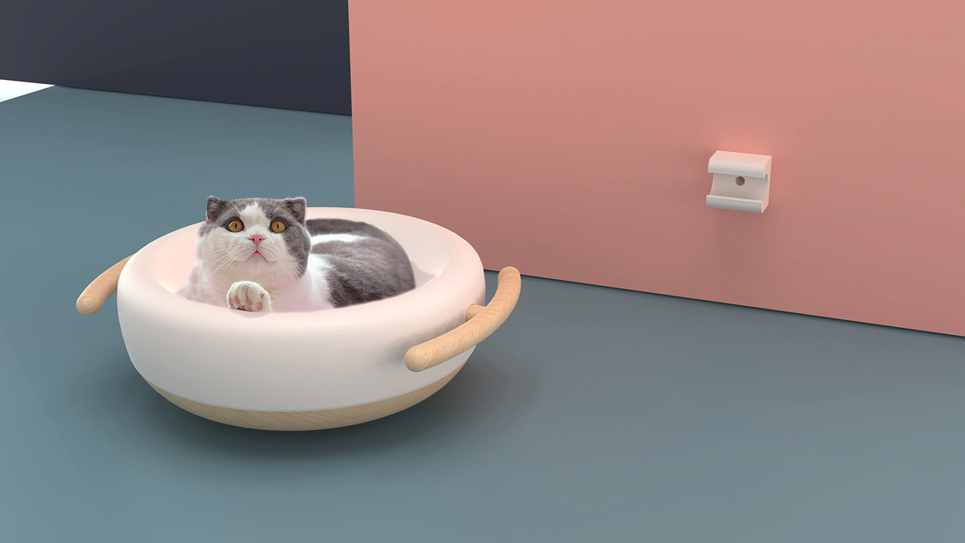 JL CHEN，MEOWOK，Cat furniture，furniture design ，Replaceable，