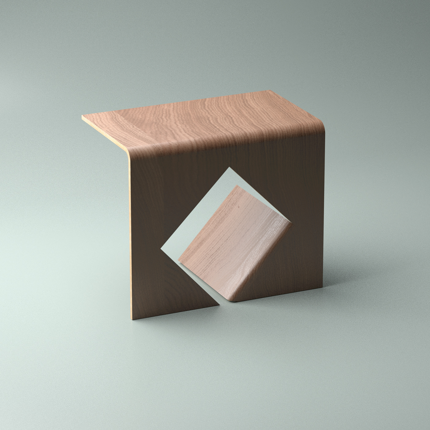 Sea Foam，Experimental side table，product design，"Diamonds"，