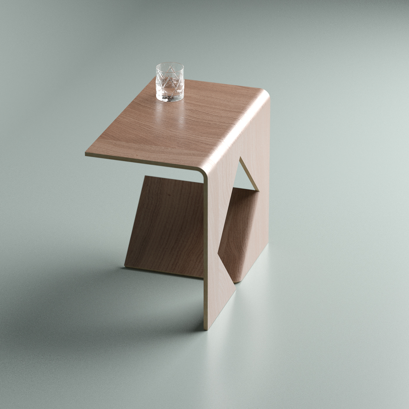 Sea Foam，Experimental side table，product design，"Diamonds"，