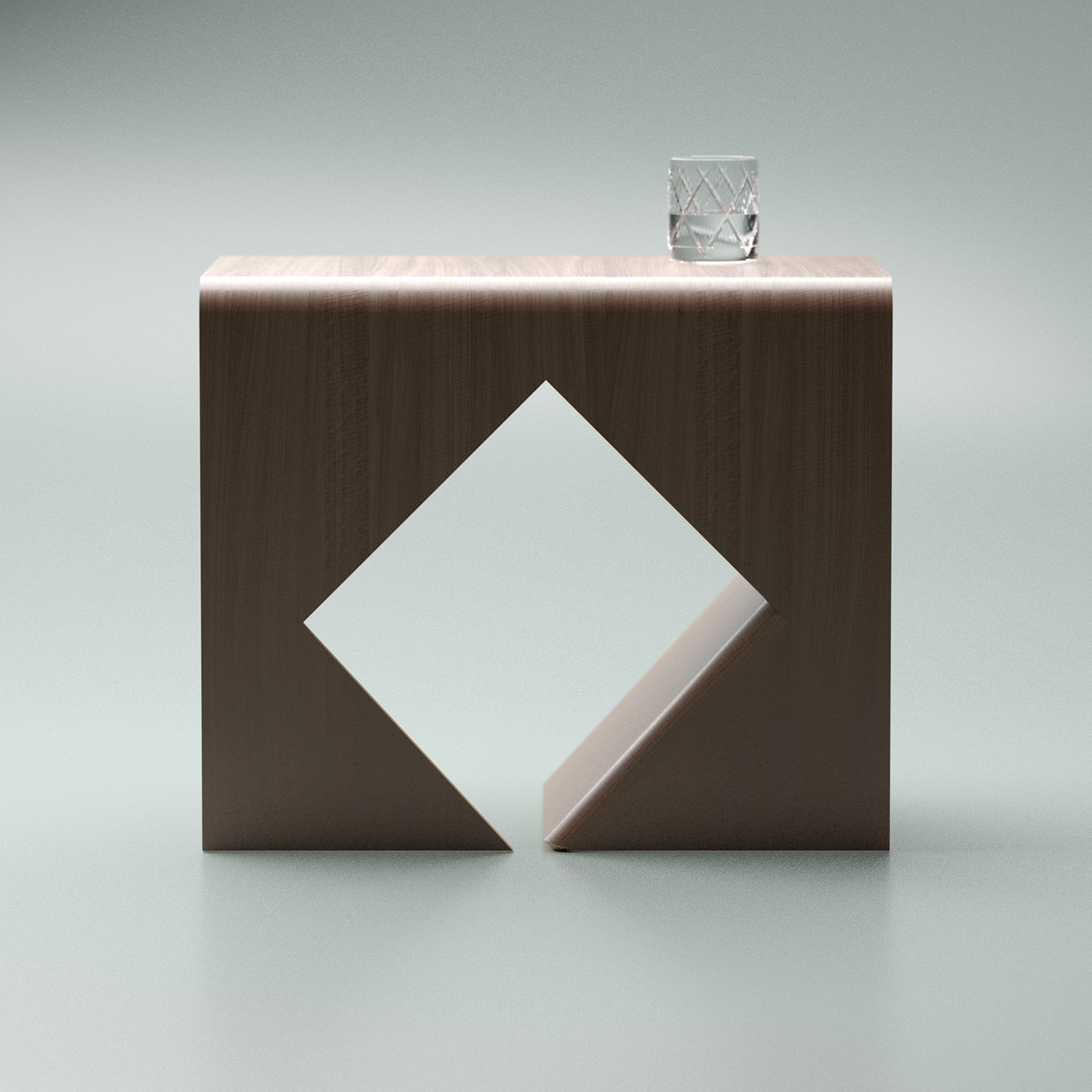 Sea Foam，Experimental side table，product design，"Diamonds"，