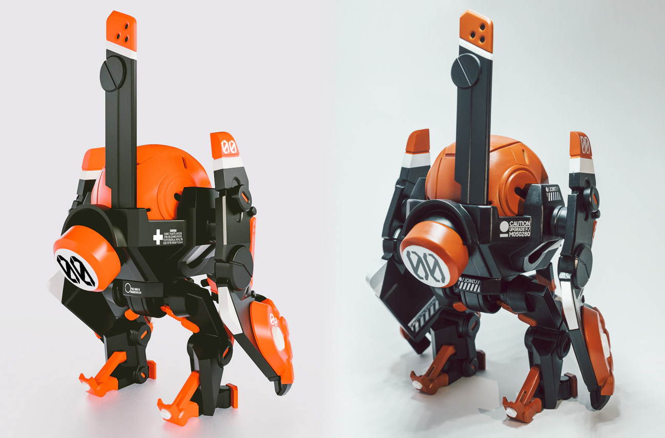 SADGAS VFX，MECHAVERITA，product design，Kickstarter，Calaveritas，Mecha，self-control，Foam rubber shell，