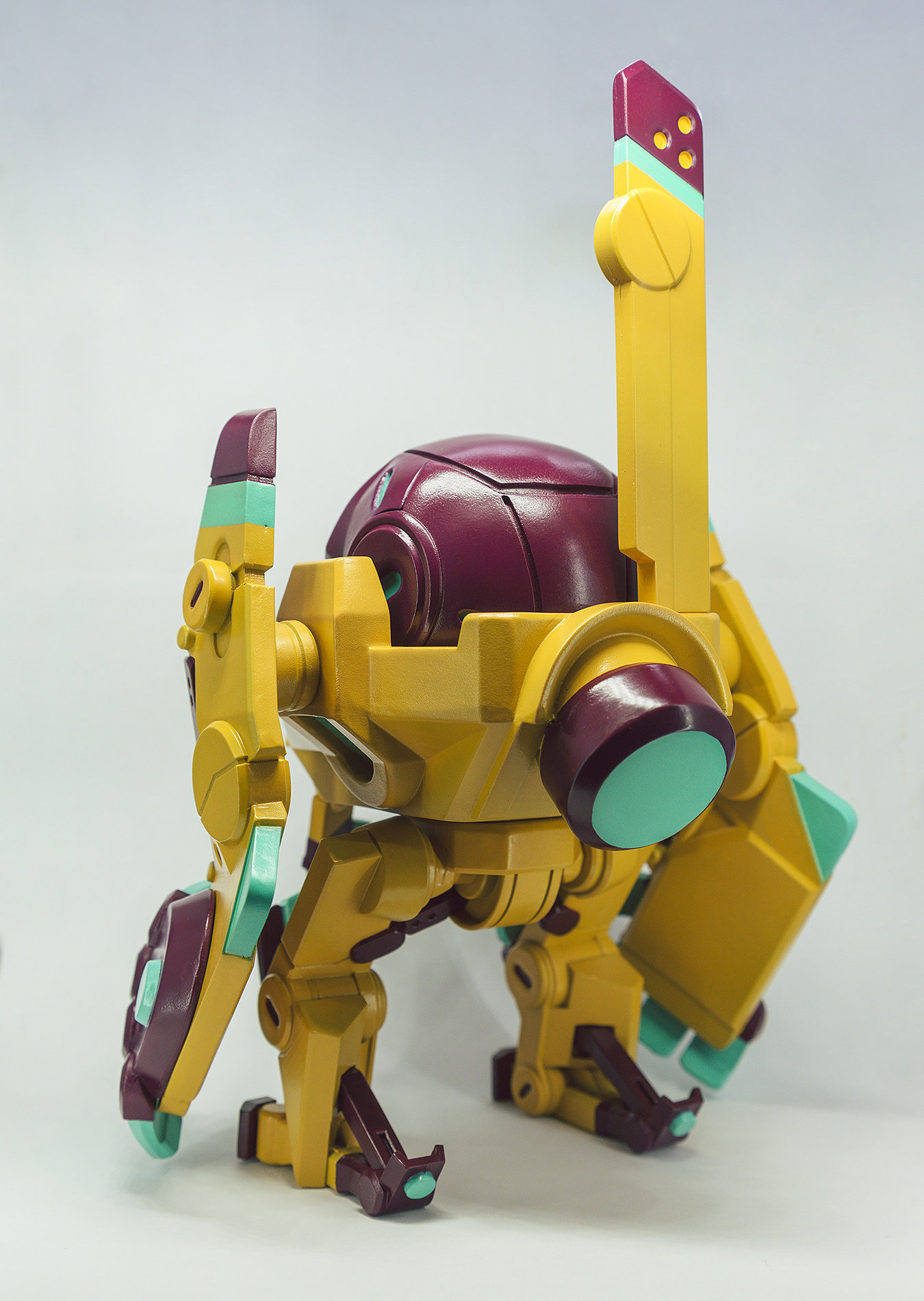 SADGAS VFX，MECHAVERITA，product design，Kickstarter，Calaveritas，Mecha，self-control，Foam rubber shell，