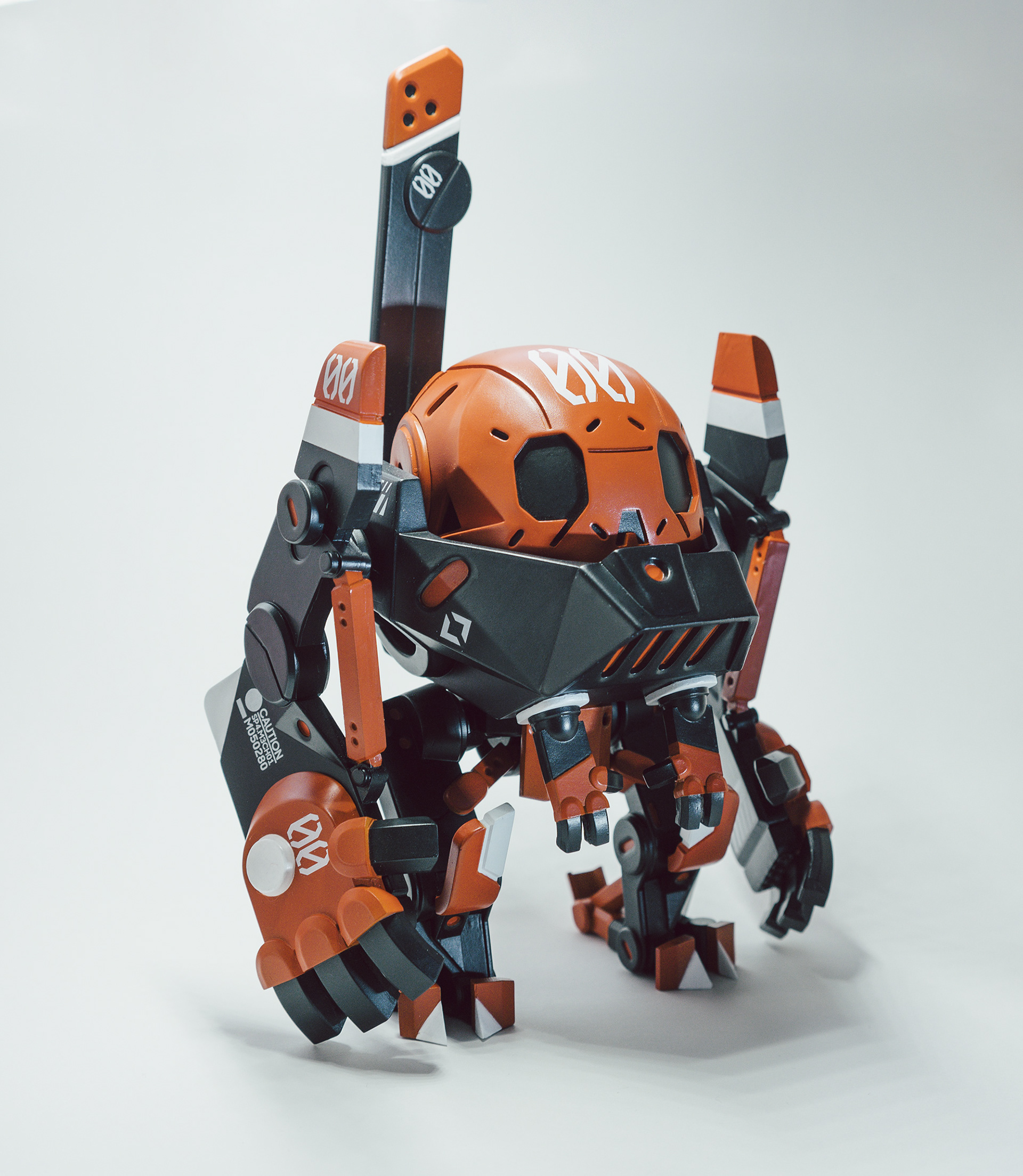 SADGAS VFX，MECHAVERITA，product design，Kickstarter，Calaveritas，Mecha，self-control，Foam rubber shell，