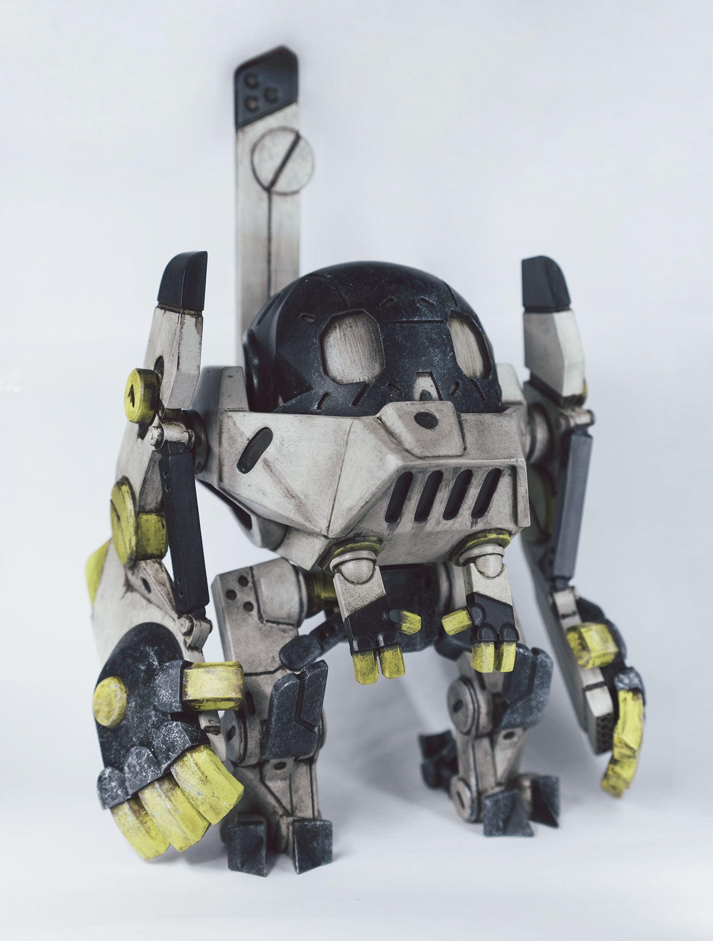 SADGAS VFX，MECHAVERITA，product design，Kickstarter，Calaveritas，Mecha，self-control，Foam rubber shell，