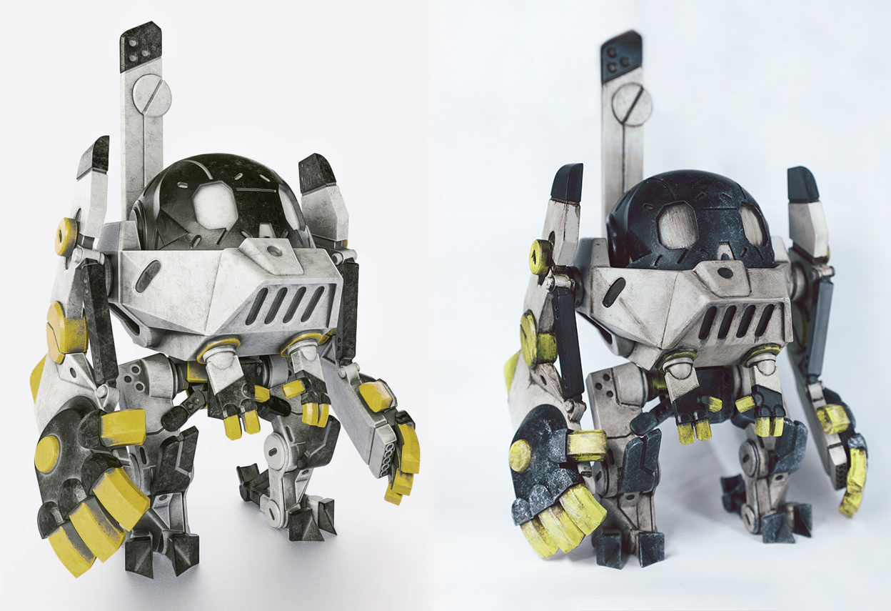 SADGAS VFX，MECHAVERITA，product design，Kickstarter，Calaveritas，Mecha，self-control，Foam rubber shell，