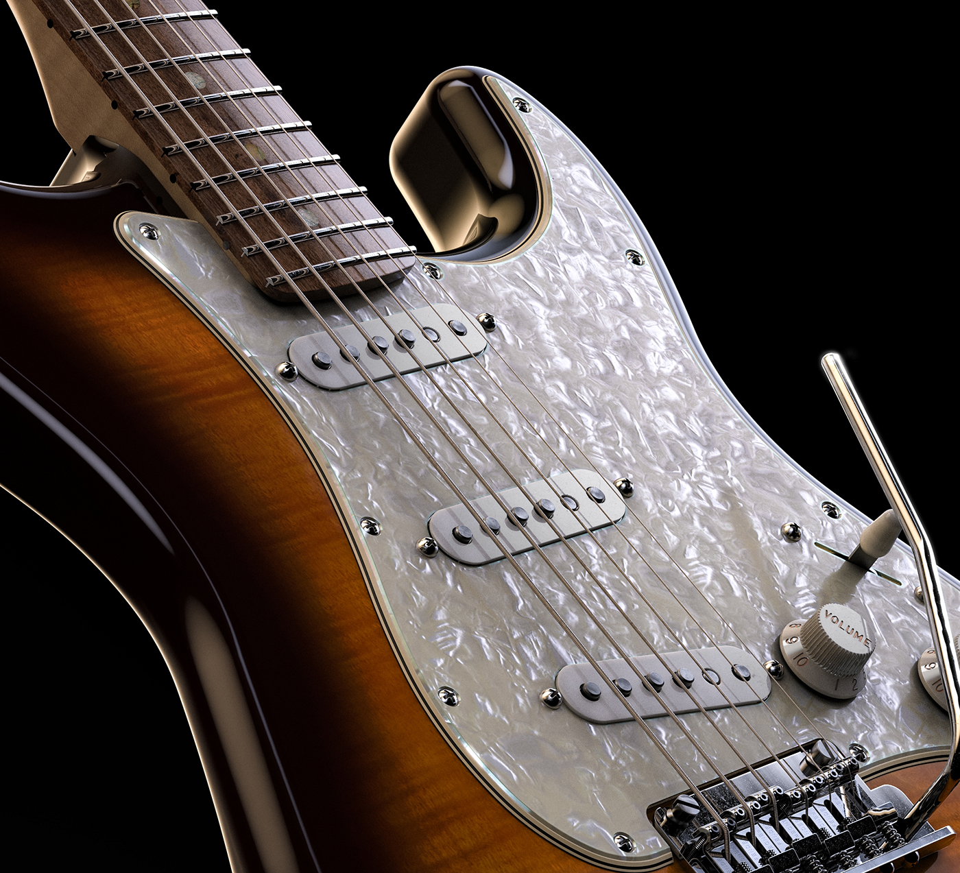 开学如何打动学妹你值得拥有一把fenderstratocaster吉他