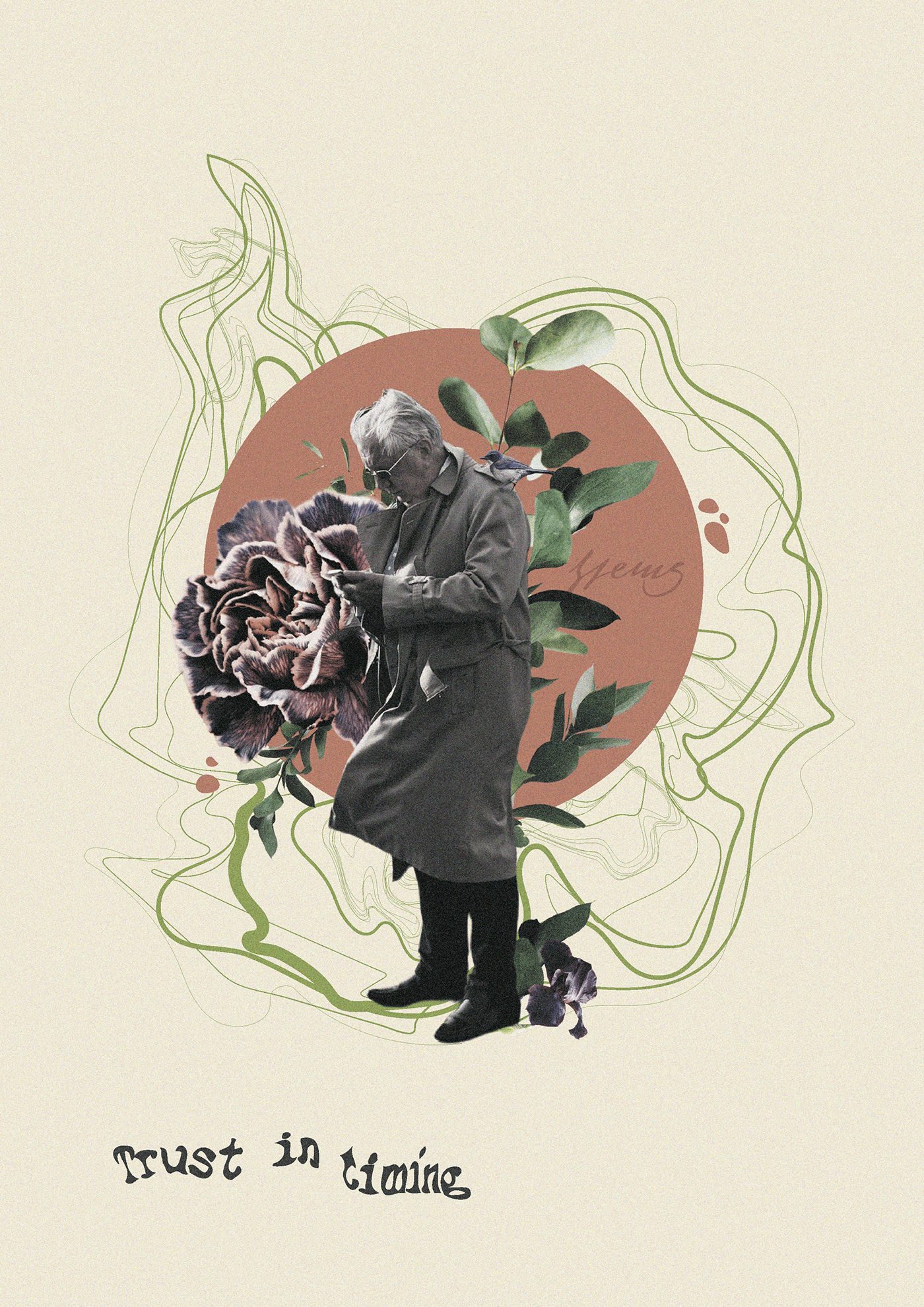 Vard Vahanian，kenats'，packing design，Collage style，Gin bottle，Label concept，