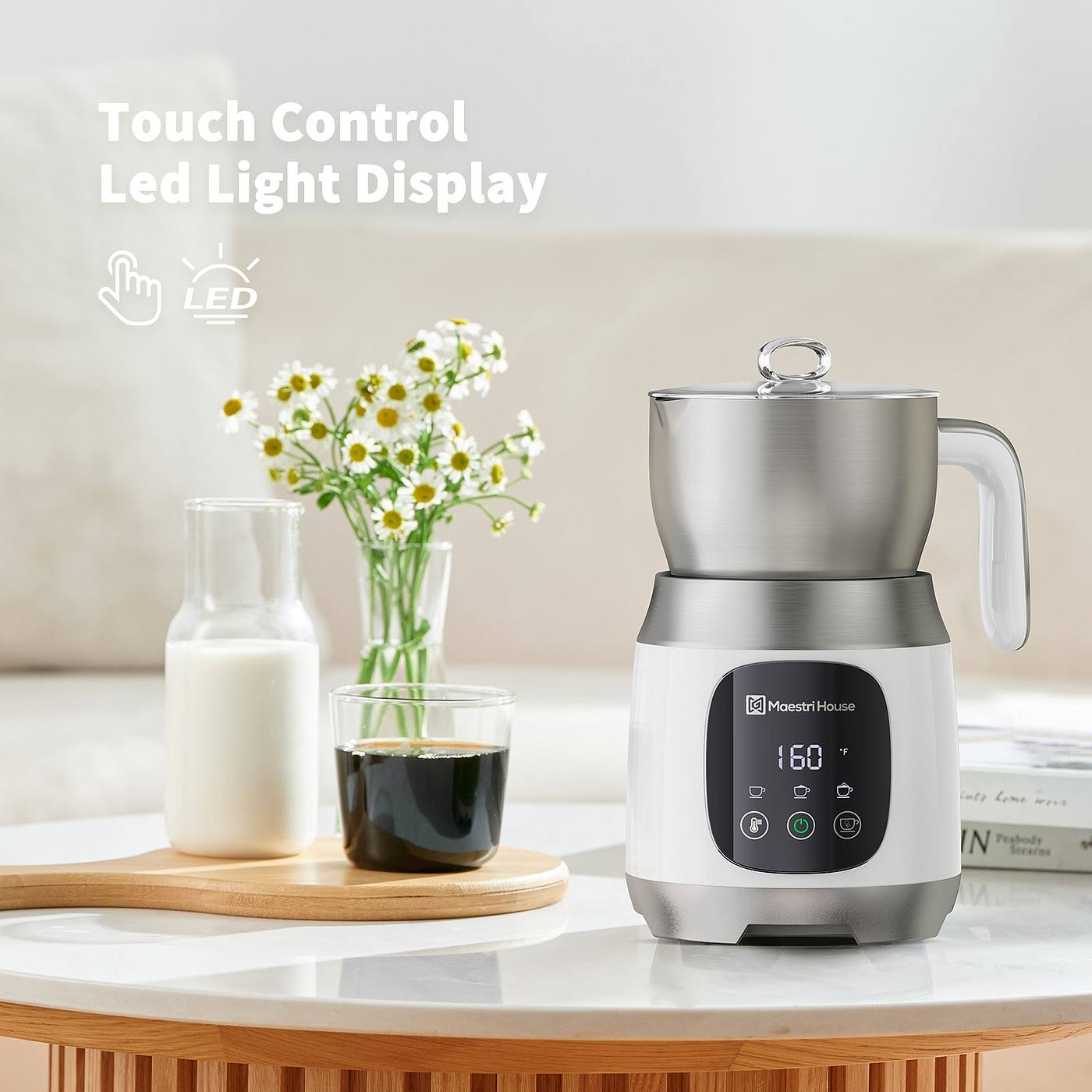 Kitchen appliances，Milk bubbler，Electric，2022 Red Dot Product Design Award，
