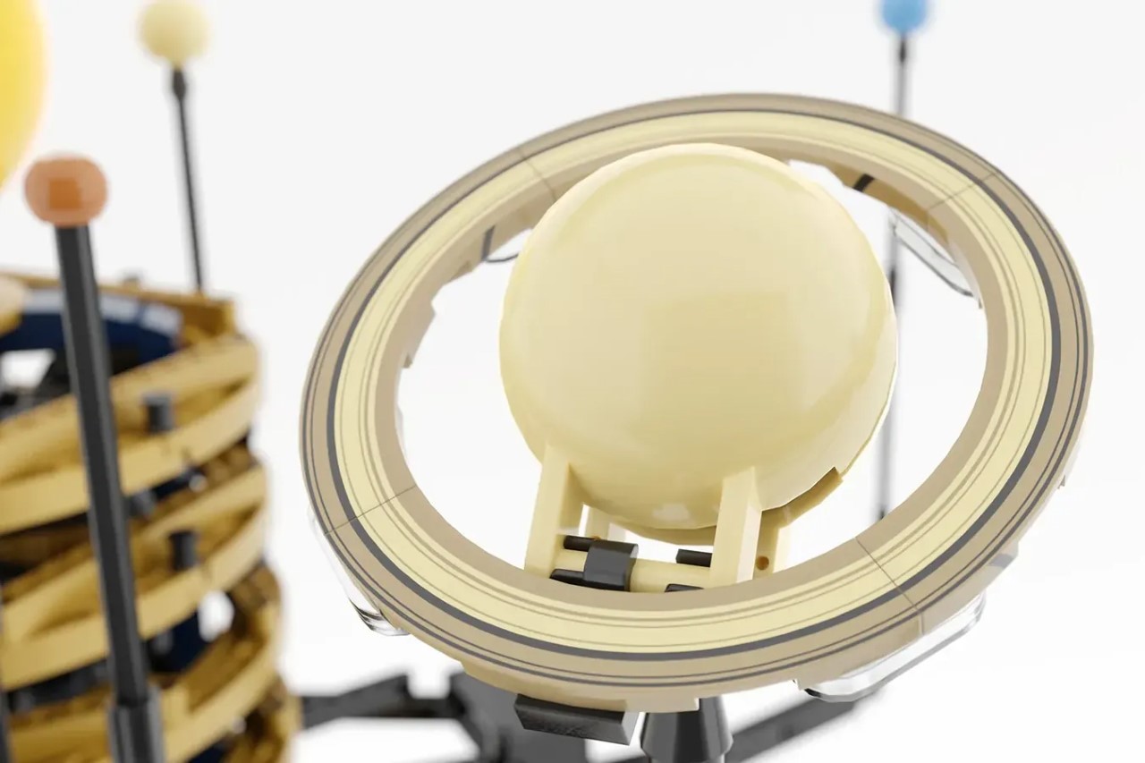 Chris Orchard & Bren，Mechanical Lego Solar System，99.8% accuracy，Product color household registration，Electrification model，