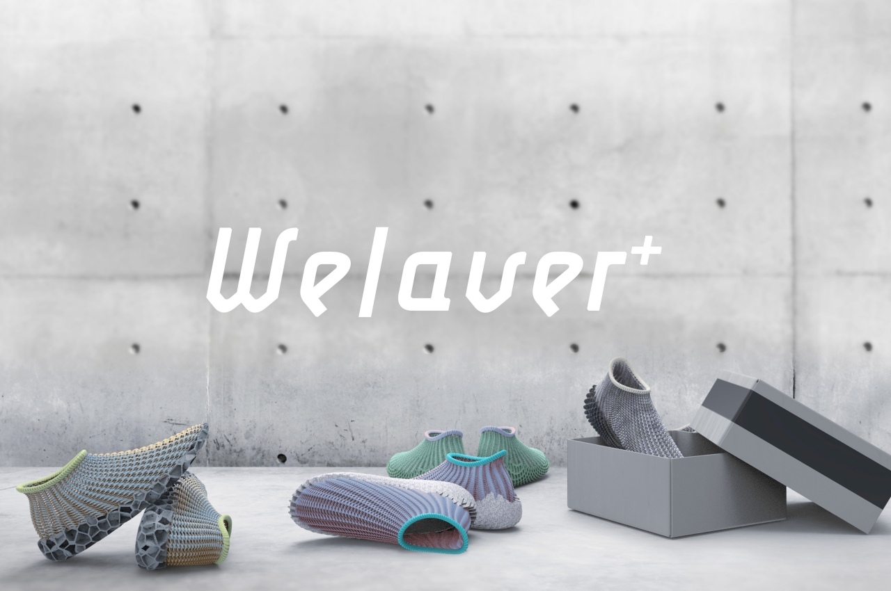 We|aver，3D printing，Elastic TPU，Hollow Knitted Structure，Treatment shoes，Ergonomic design，