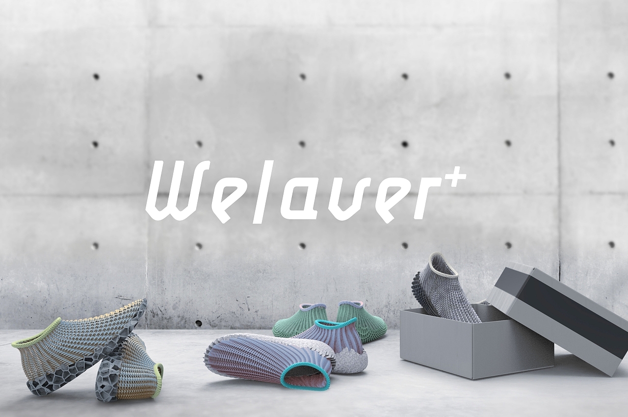 We|aver+，3D 打印，弹性 TPU，镂空针织结构，治疗鞋，人体工程学设计，