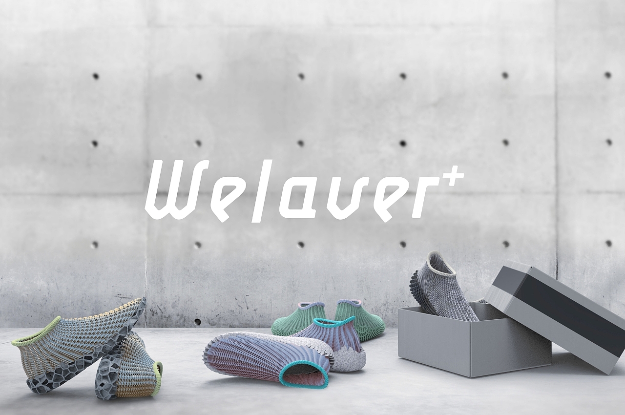 We|aver，3D printing，Elastic TPU，Hollow Knitted Structure，Treatment shoes，Ergonomic design，
