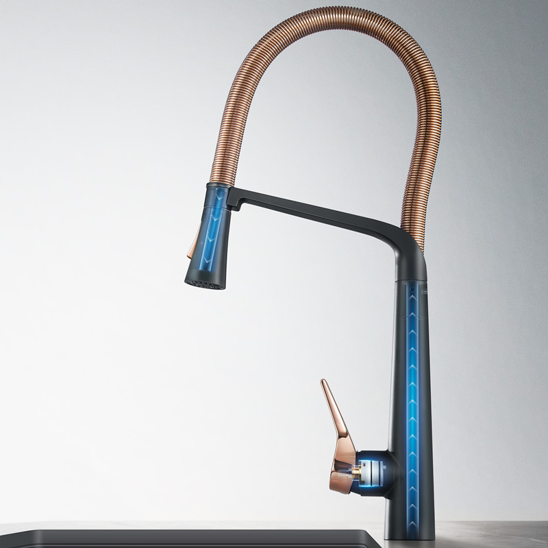 Kitchen faucet ，Geometric style，2022 Red Dot Product Design Award，