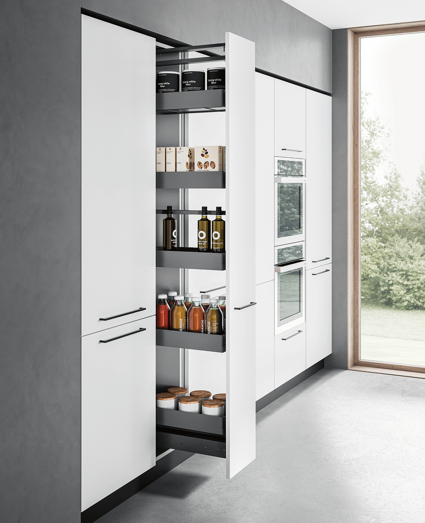 High kitchen cabinet，modularization，delicate，2022 Red Dot Product Design Award，