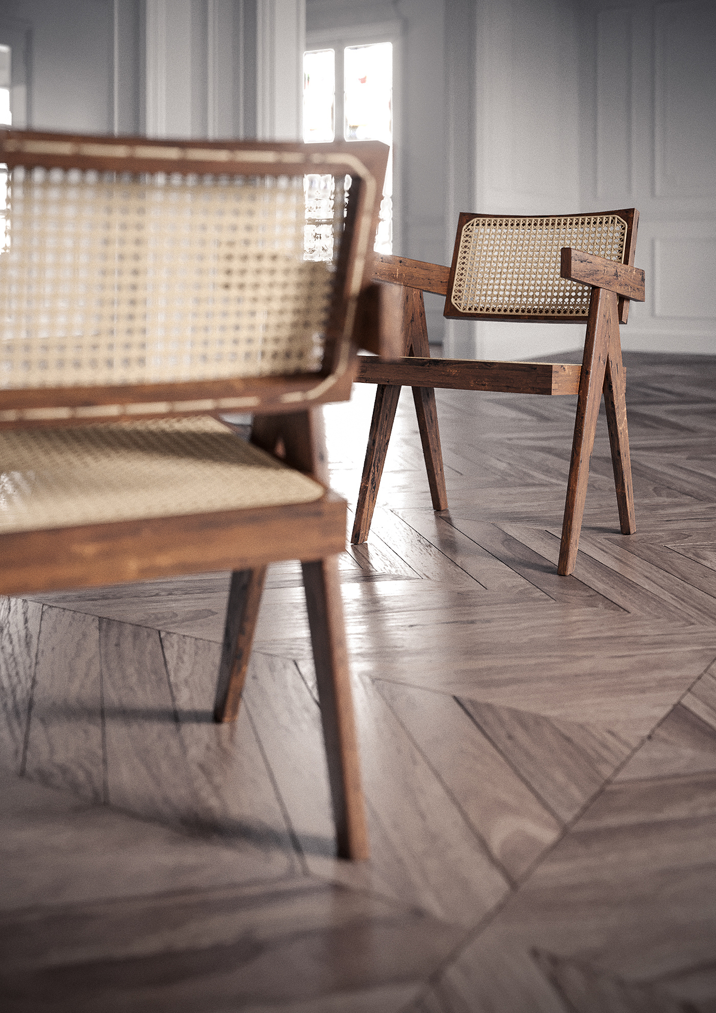 椅子，家具，木质，