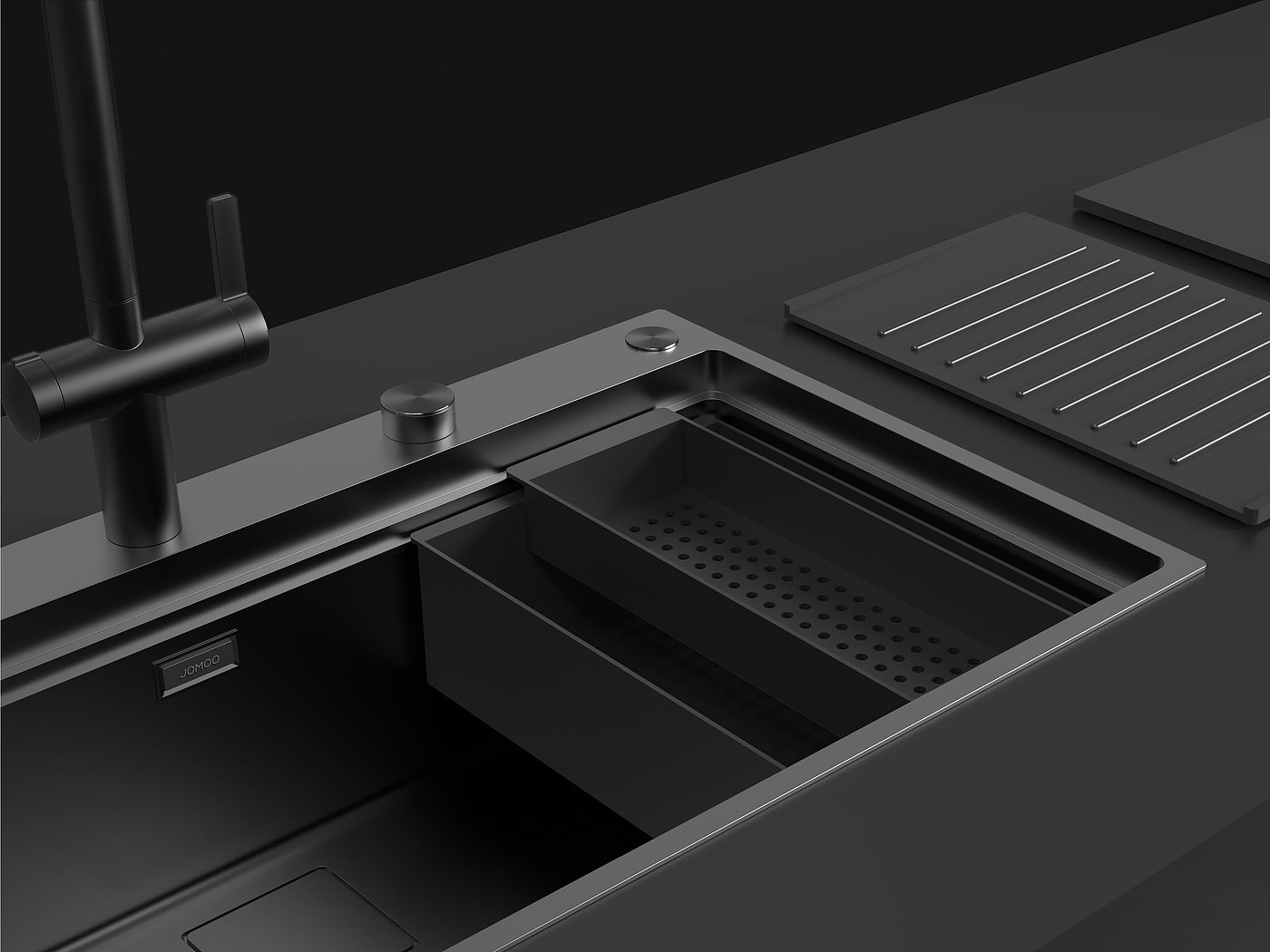 Kitchen sink，Functionality，Multi-module，2022 Red Dot Product Design Award，