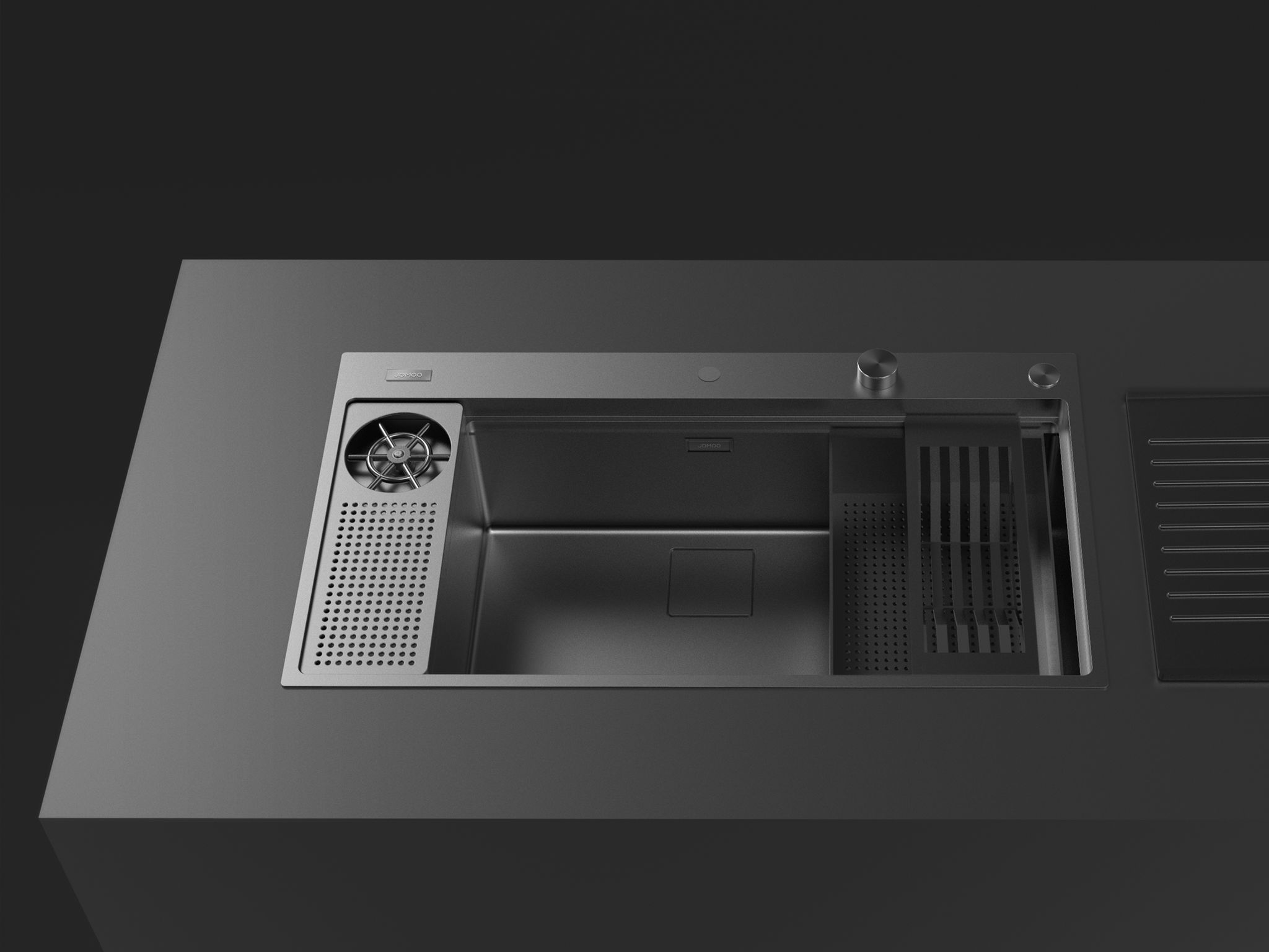 Kitchen sink，Functionality，Multi-module，2022 Red Dot Product Design Award，