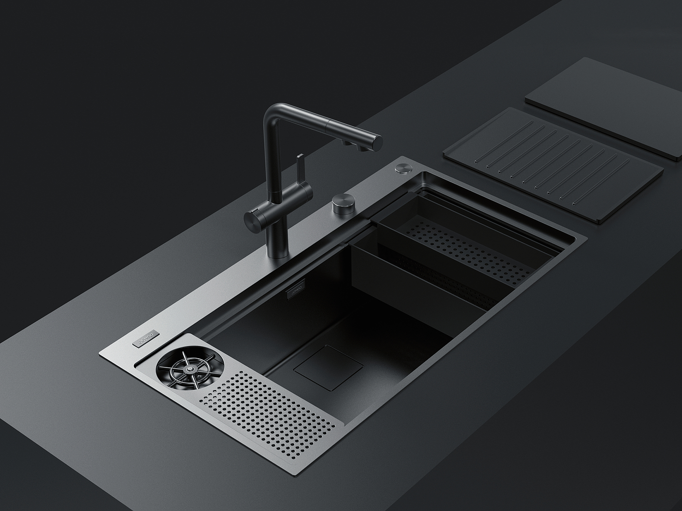 厨房水槽，功能性，多模块，2022红点产品设计大奖，