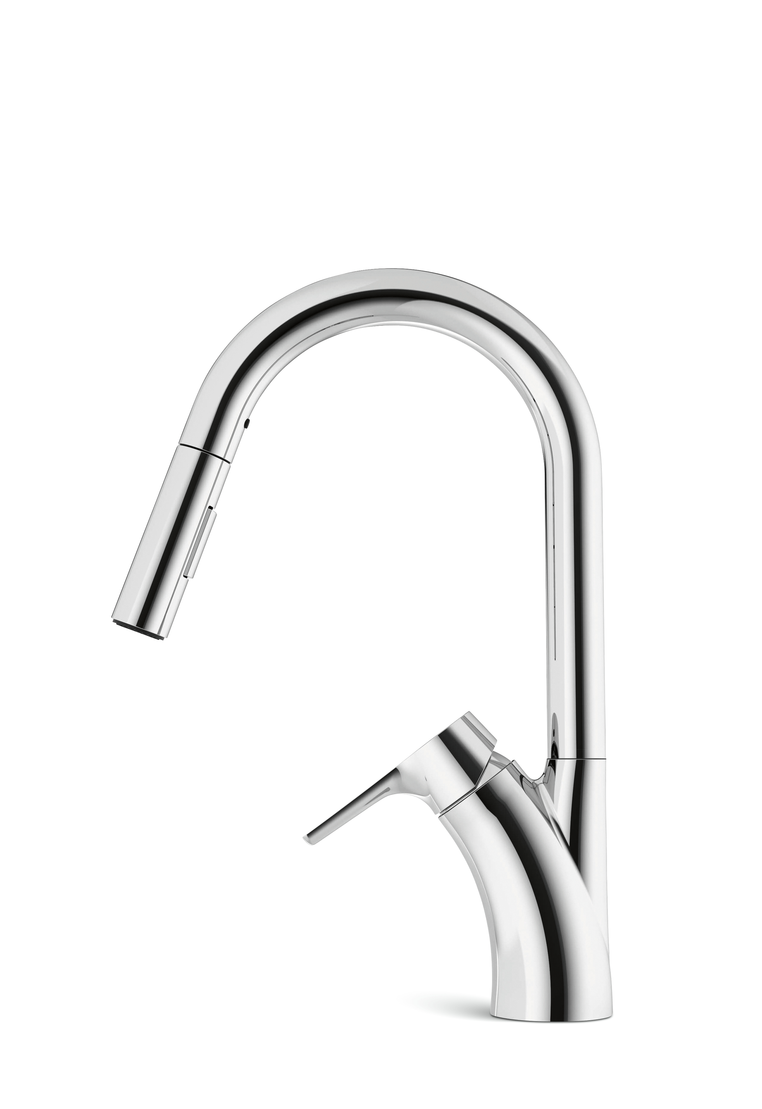 Kitchen faucet ，Pull type，Modern simplicity，2022 Red Dot Product Design Award，