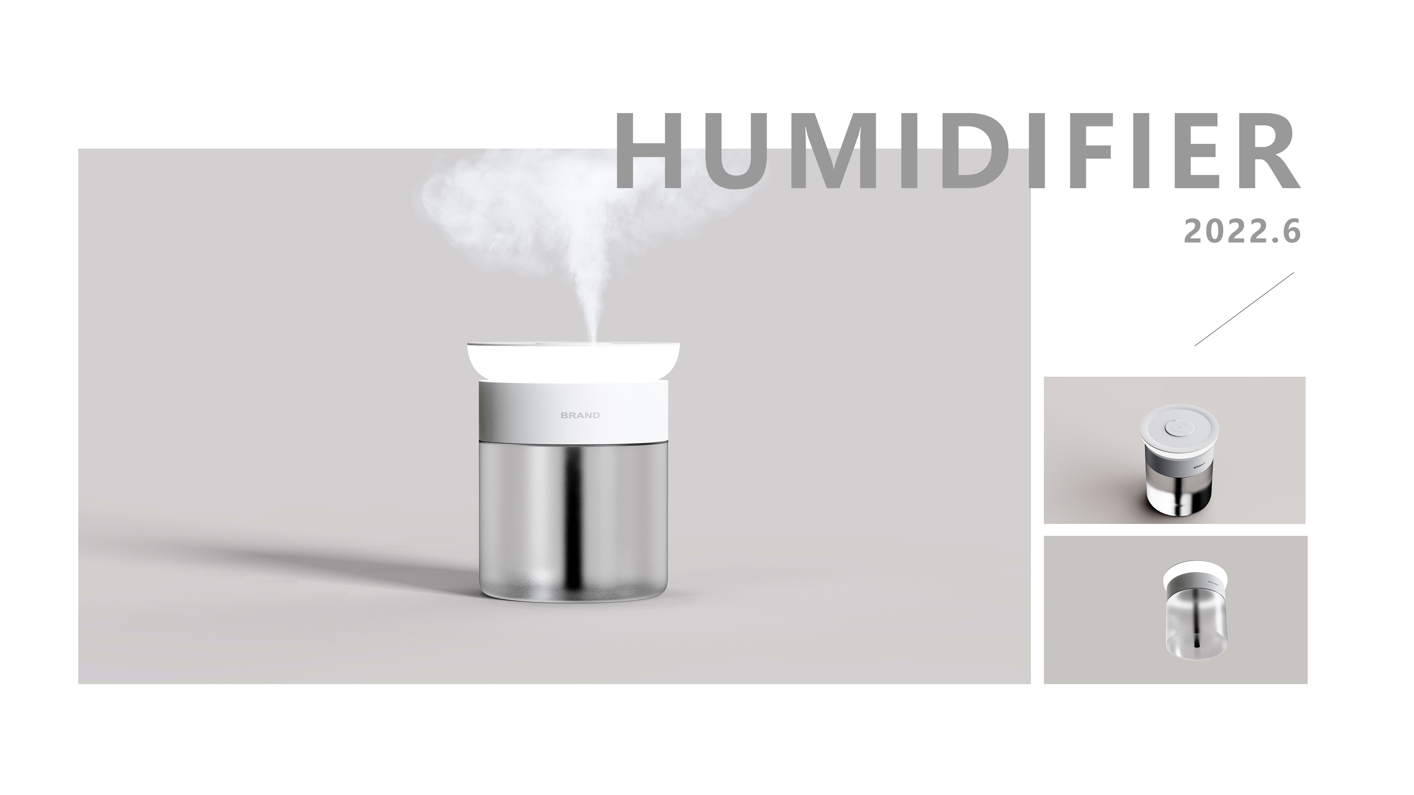 small home appliances，Humidifier，Atmosphere lamp，Simplicity，