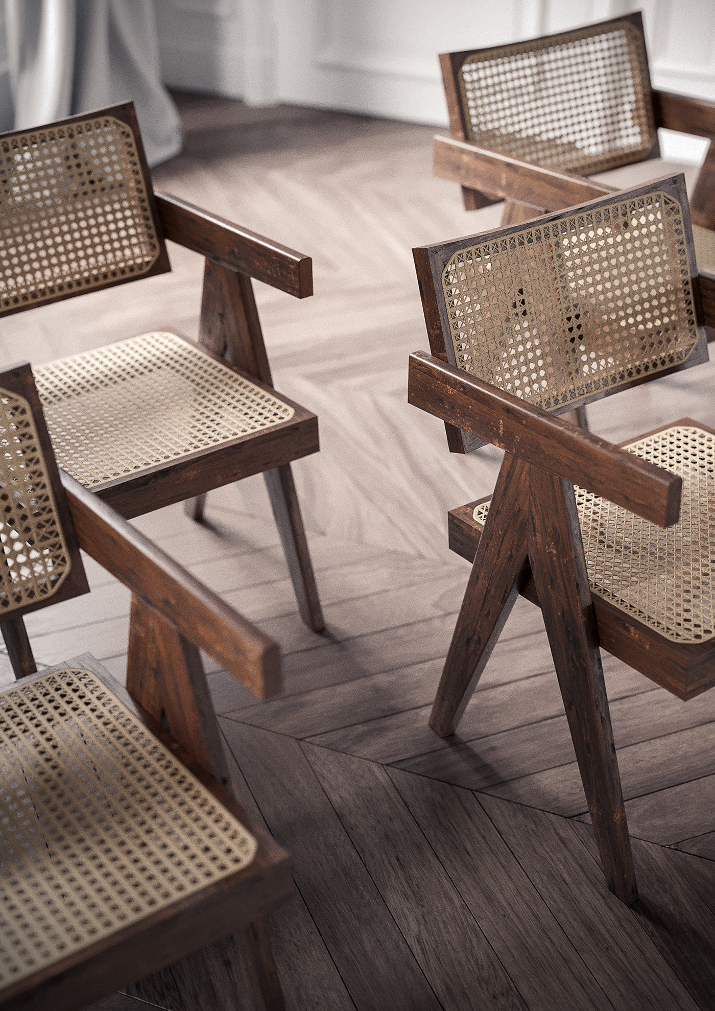 椅子，家具，木质，