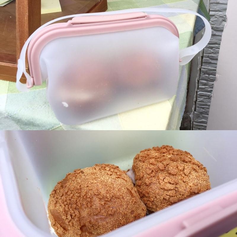 Silicone bag，Fresh-keeping bag，Food box，Take-out food pack，