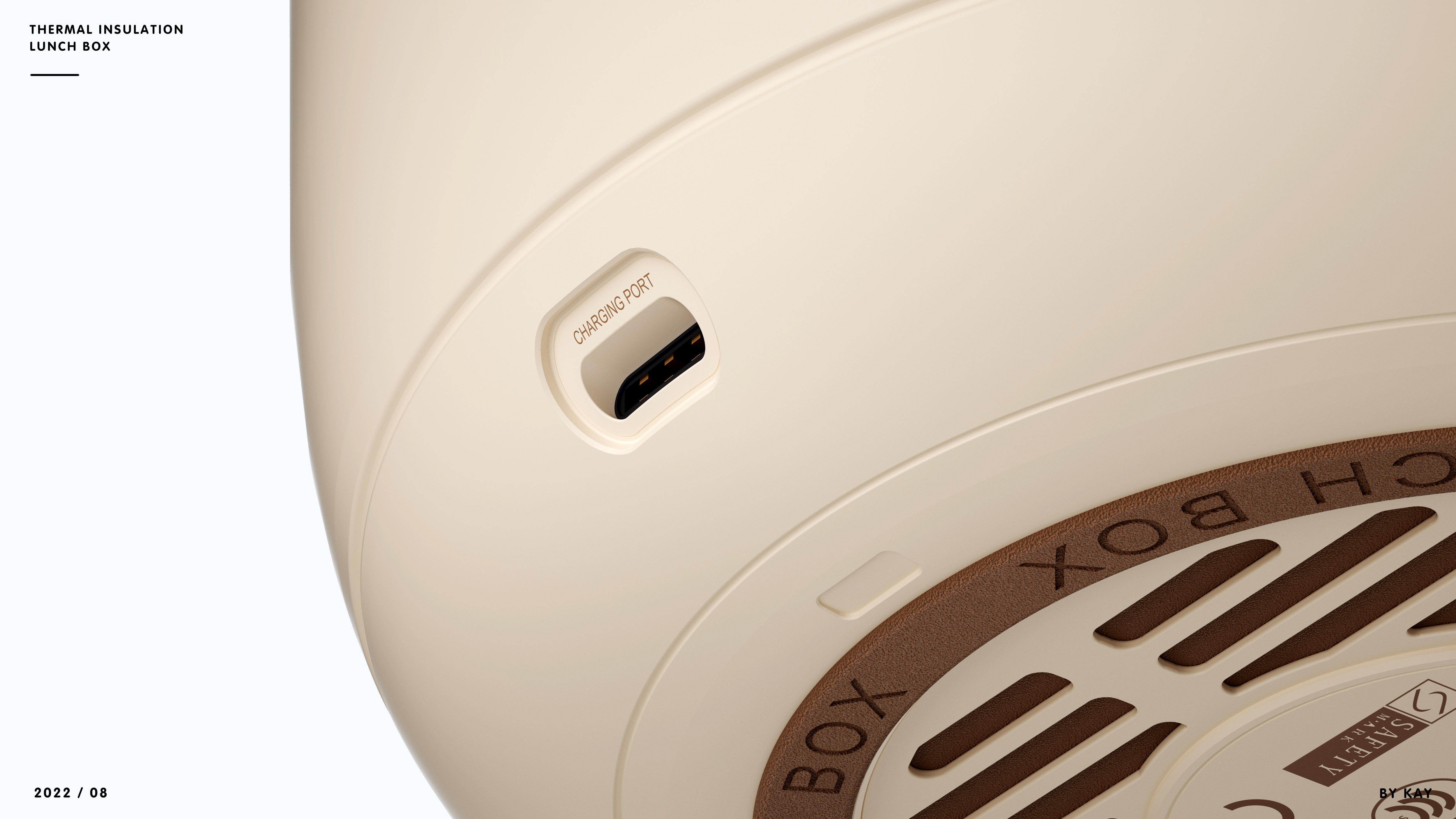 Thermal insulation lunch box，Modeling and rendering，3D modeling，Appearance design，Appearance ID design，industrial design，product design，Original design，