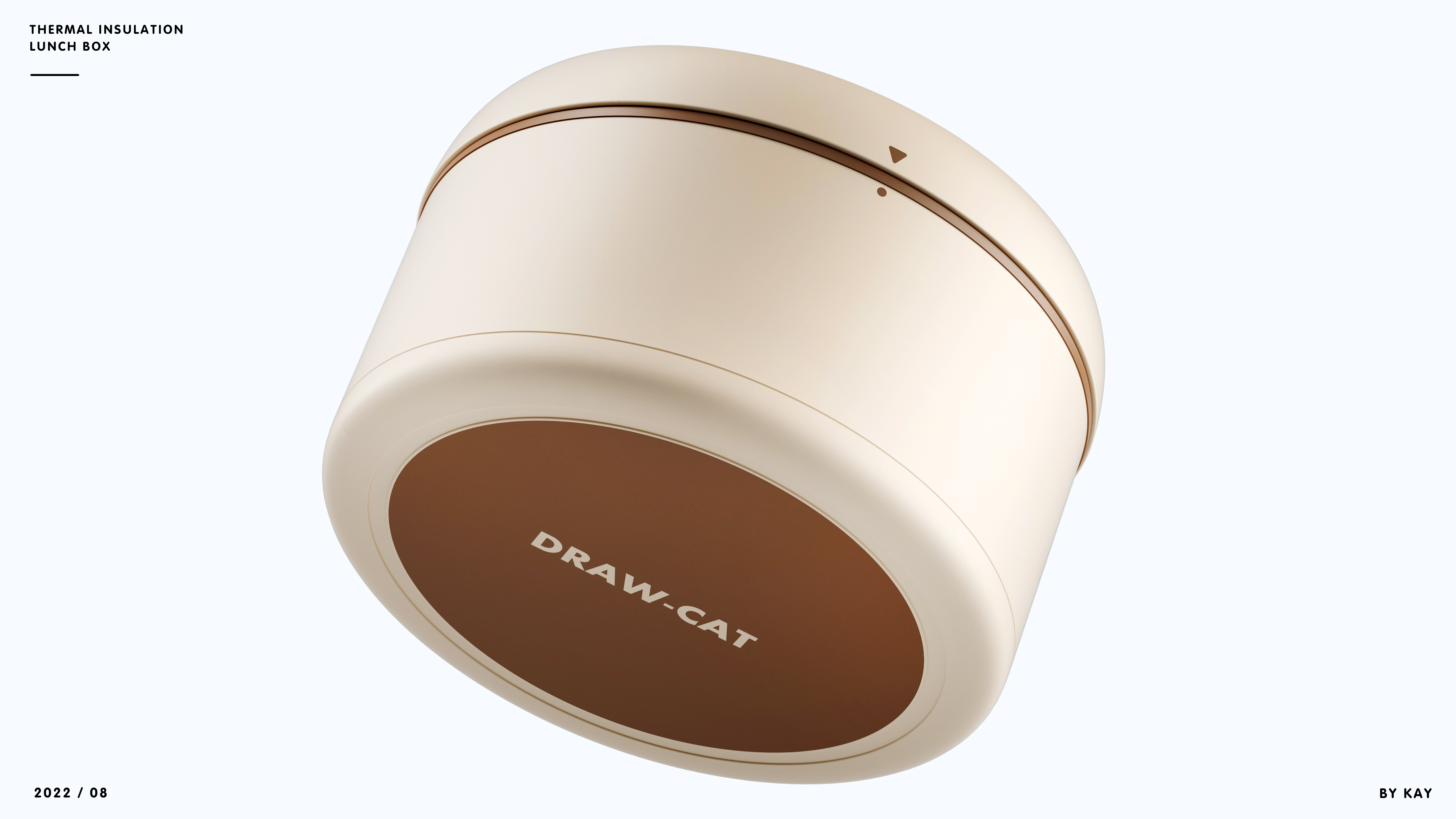 Thermal insulation lunch box，Modeling and rendering，3D modeling，Appearance design，Appearance ID design，industrial design，product design，Original design，