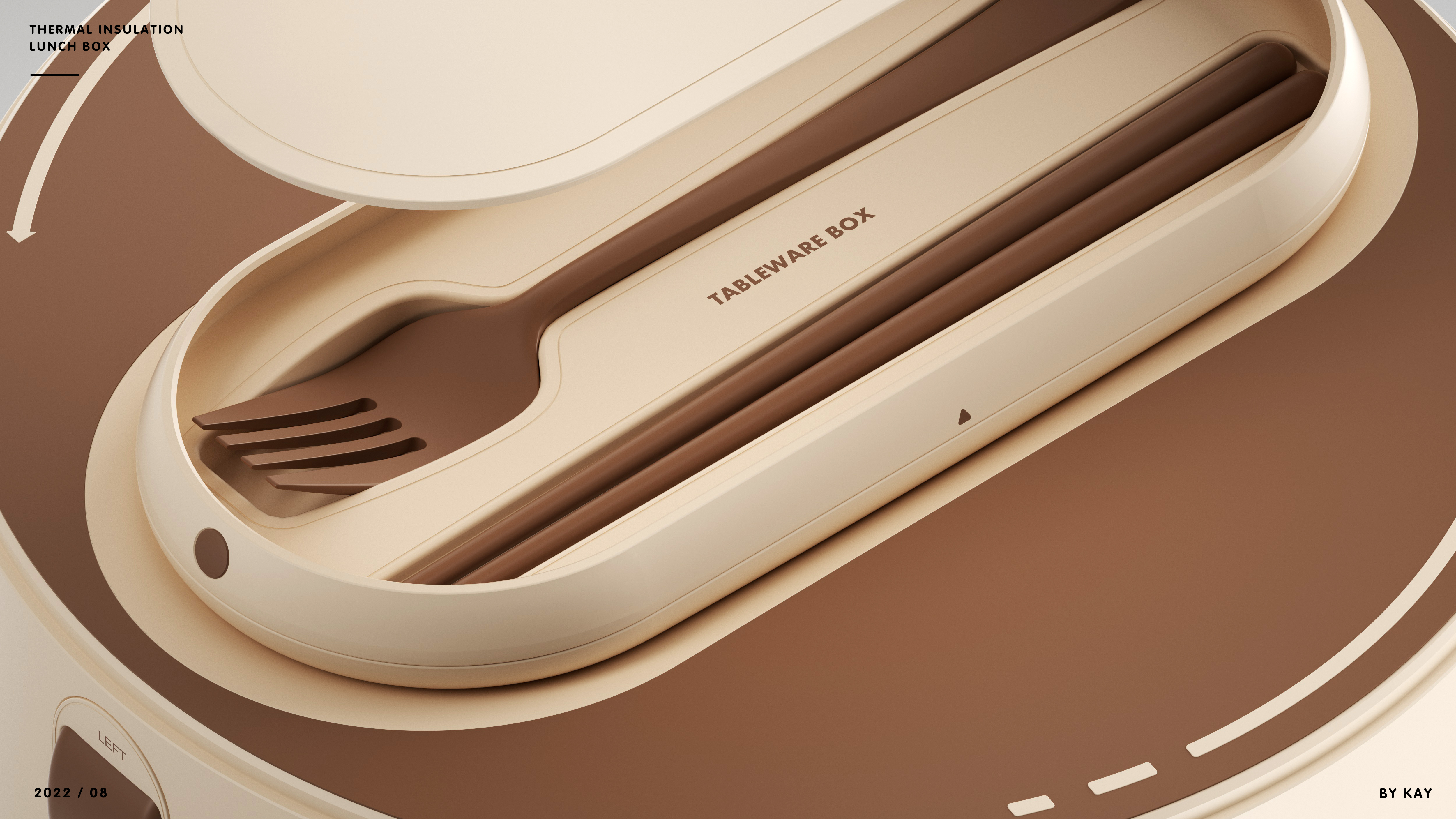 Thermal insulation lunch box，Modeling and rendering，3D modeling，Appearance design，Appearance ID design，industrial design，product design，Original design，