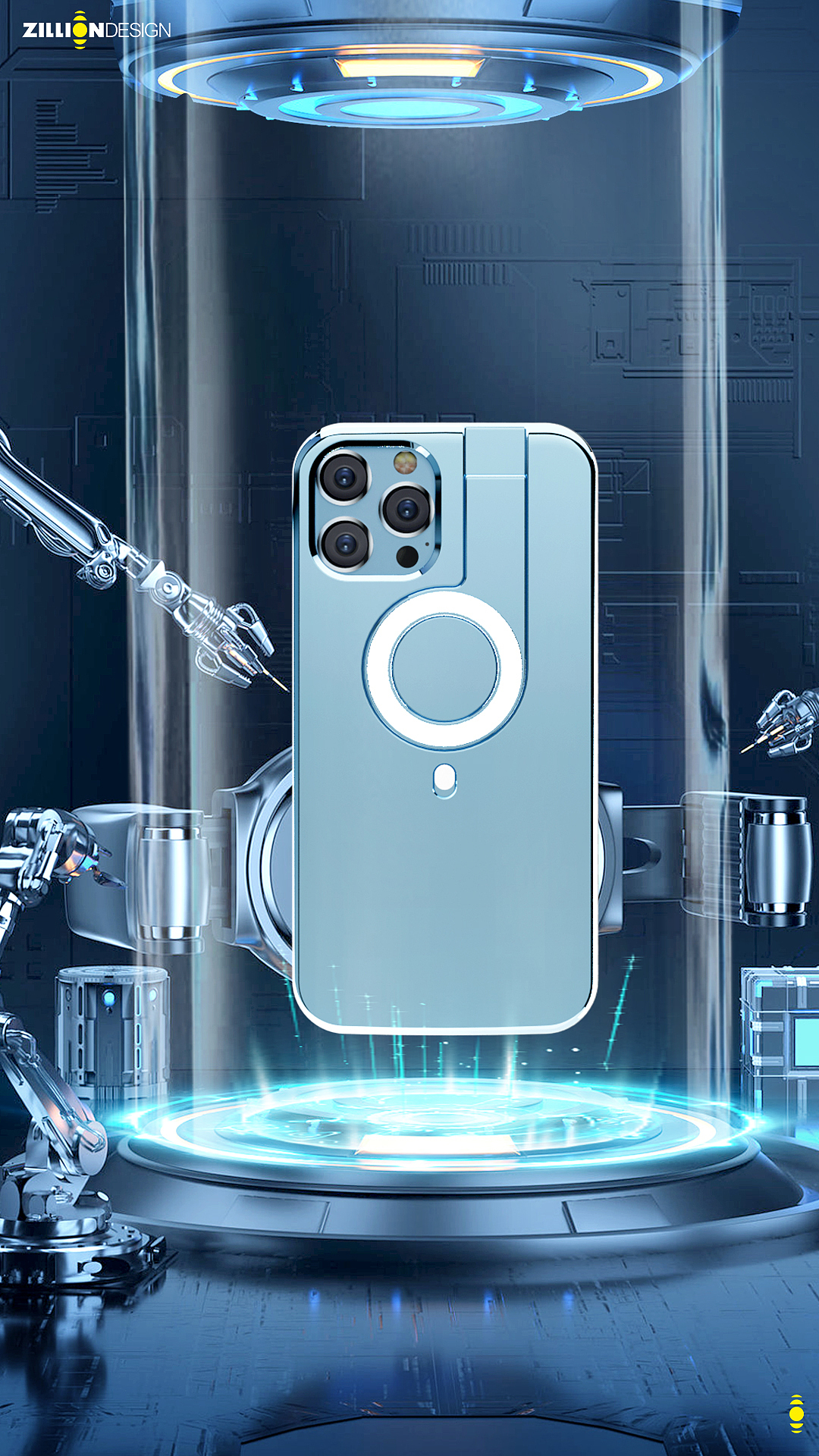 Mobile phone shell，Render，3c，Apple mobile phone shell，Electronics，