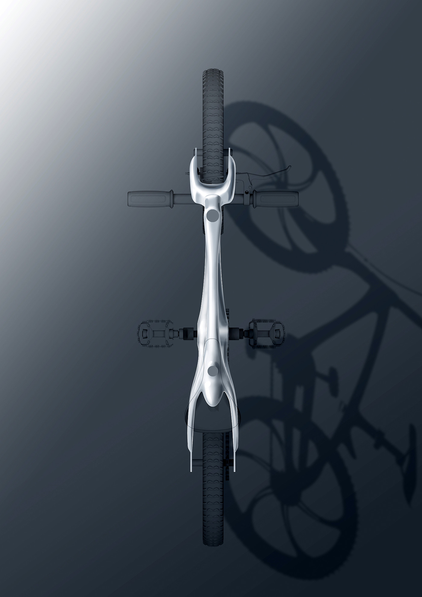 Bicycle Frame Design，Product modeling design，Hand drawn expression，