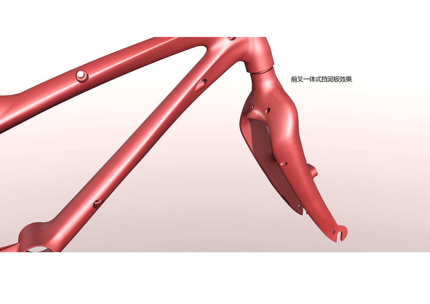 Bicycle Frame Design，Product modeling design，Hand drawn expression，