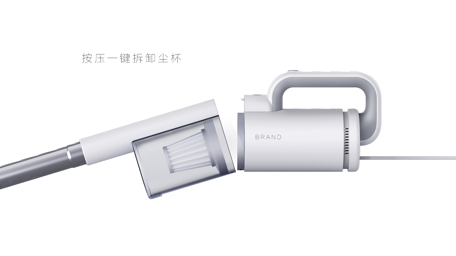 Household Vacuum Cleaner-Humpback Whale Industrial Product Design，