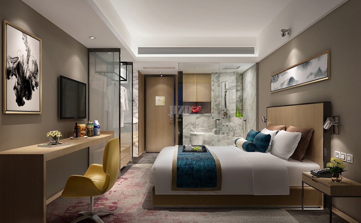 Chengdu hotel design，Chain hotel design，Redtory design，