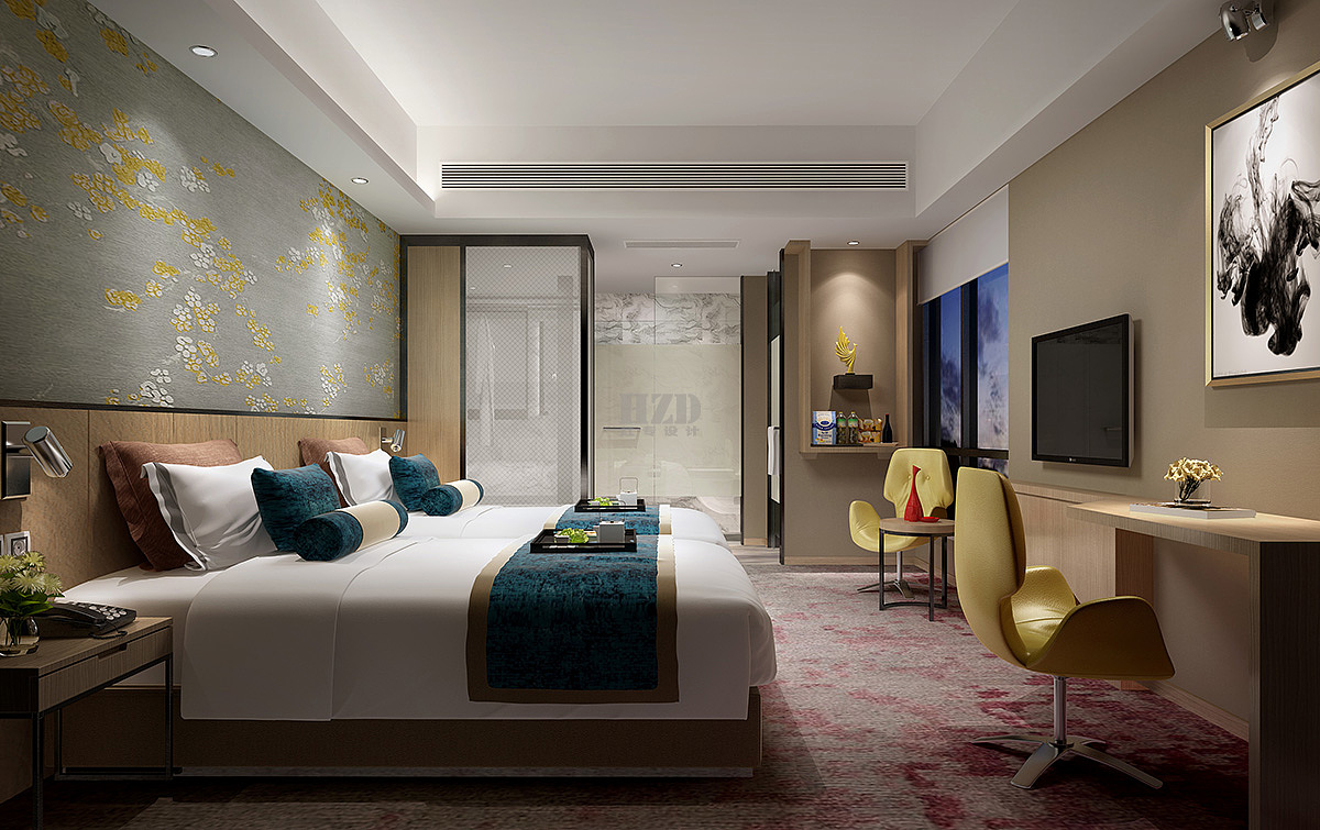 Chengdu hotel design，Chain hotel design，Redtory design，