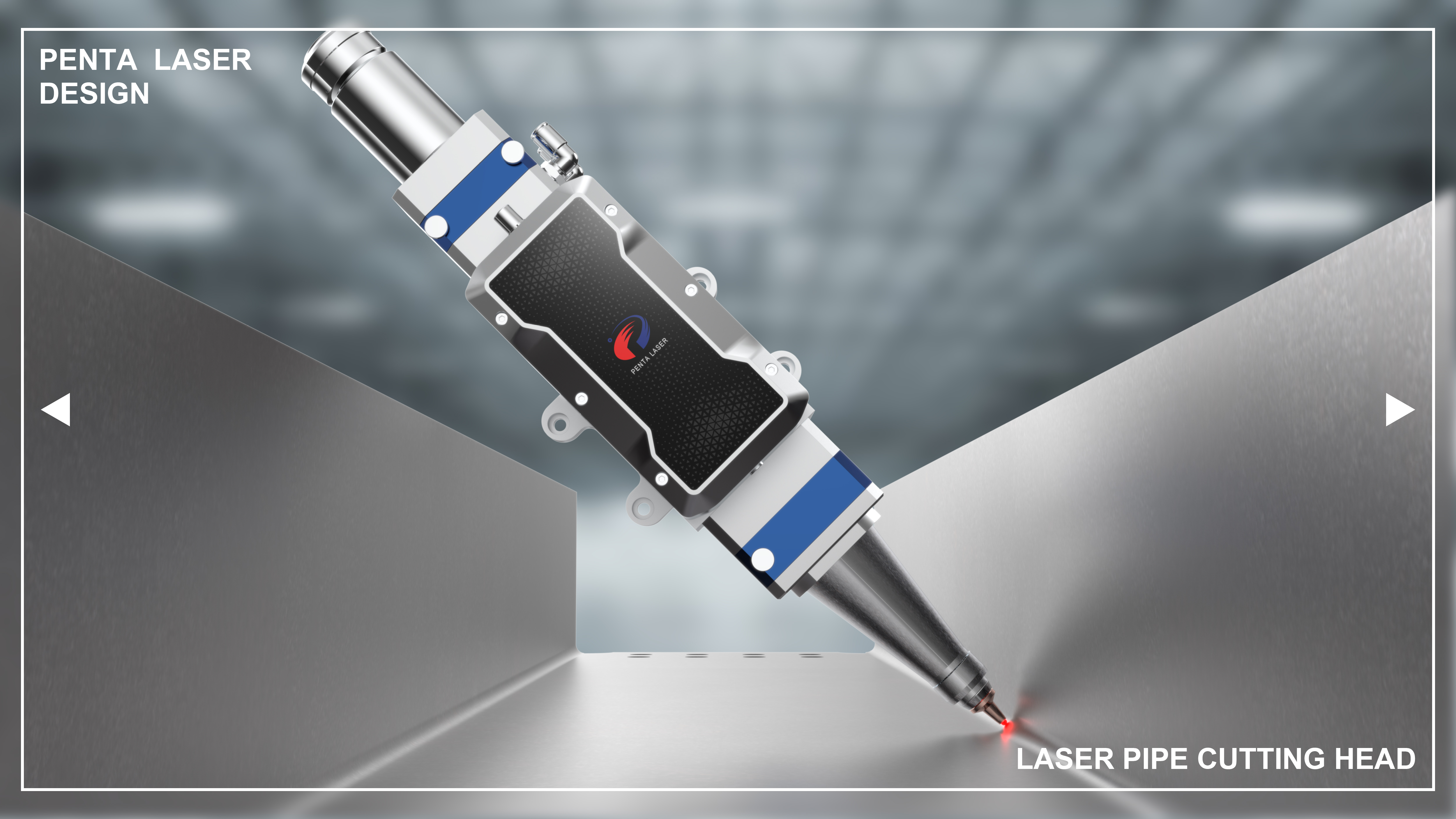 Special laser cutting head for pipe cutting machine，