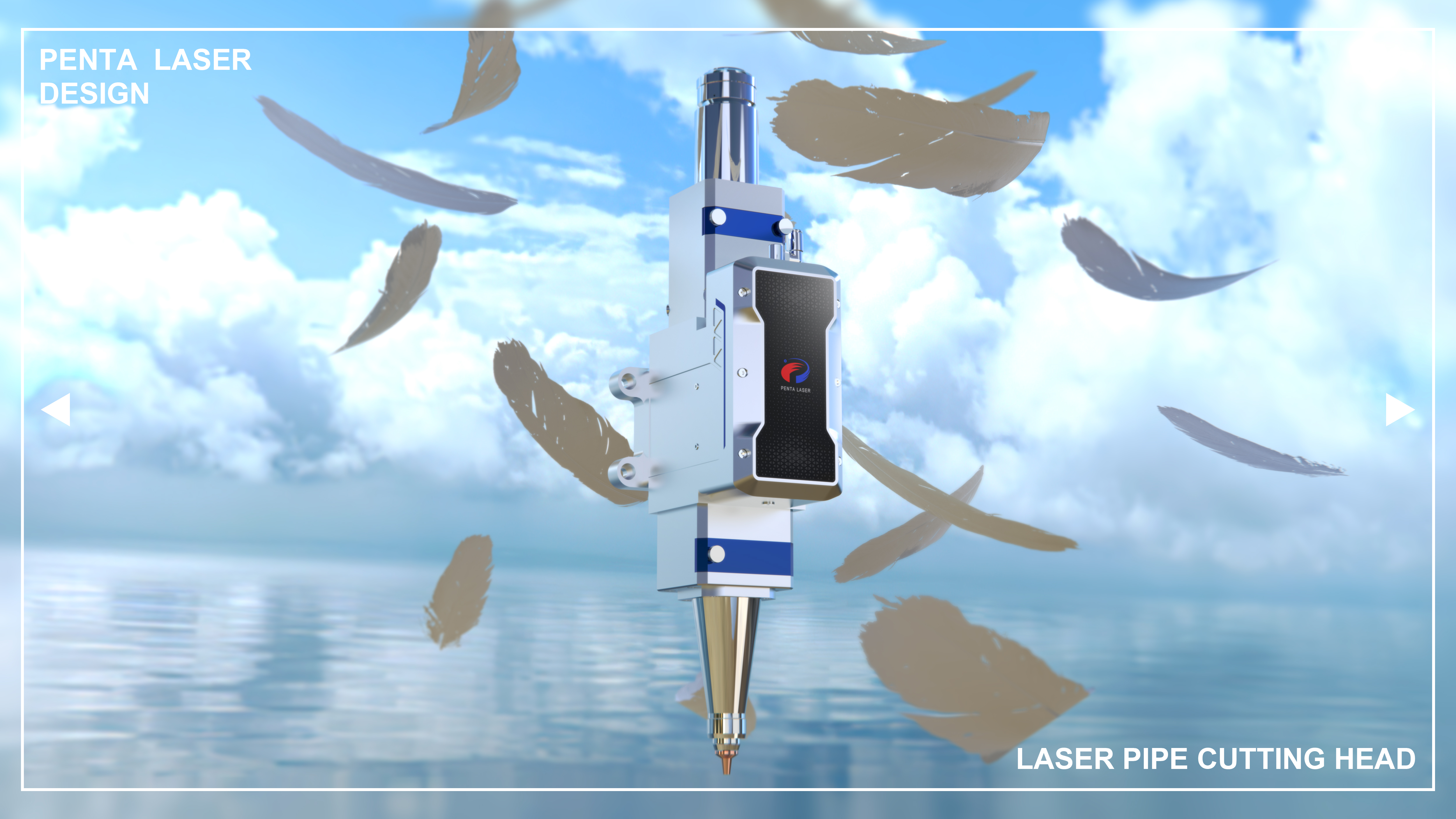 Special laser cutting head for pipe cutting machine，