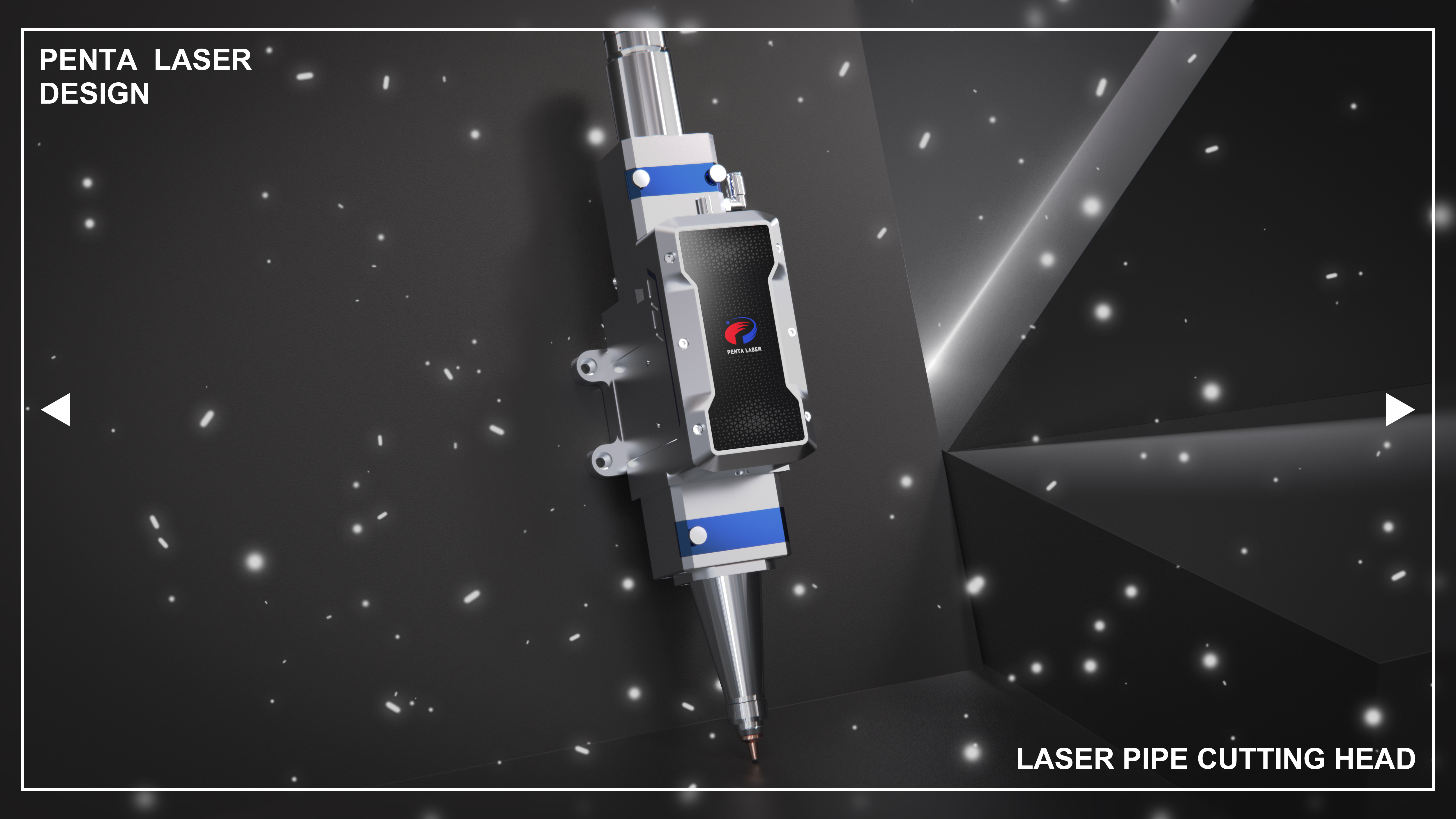 Special laser cutting head for pipe cutting machine，