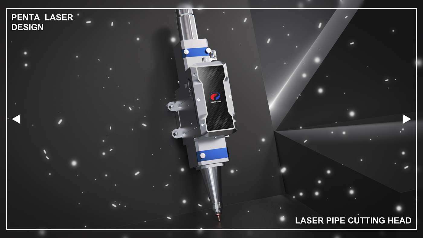Special laser cutting head for pipe cutting machine，