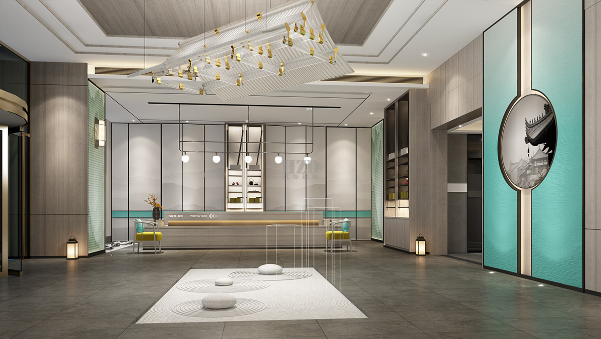 Chain hotel design，Redtory design，Xi 'an Hotel Design，