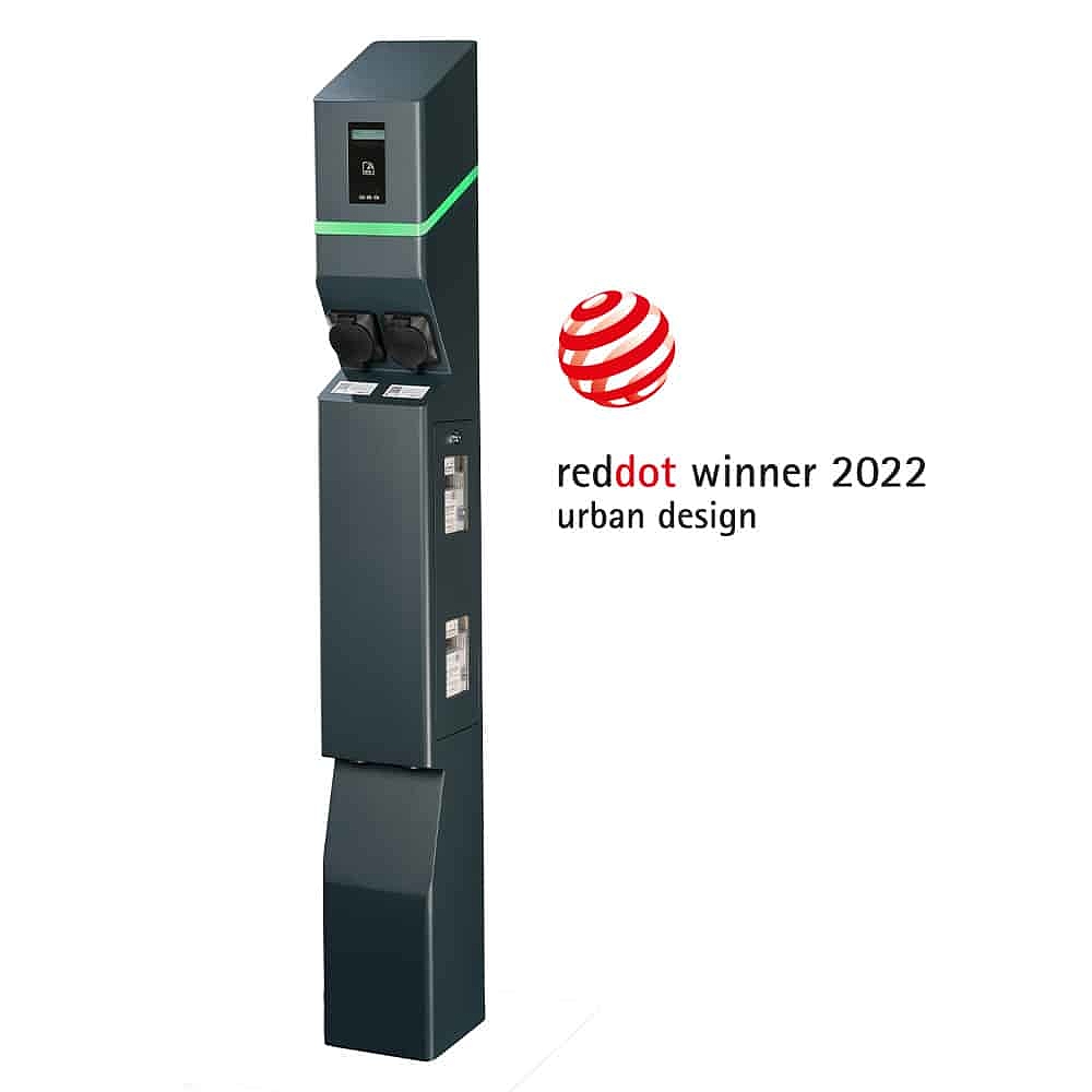 Charging station，city，2022 Red Dot Product Design Award，