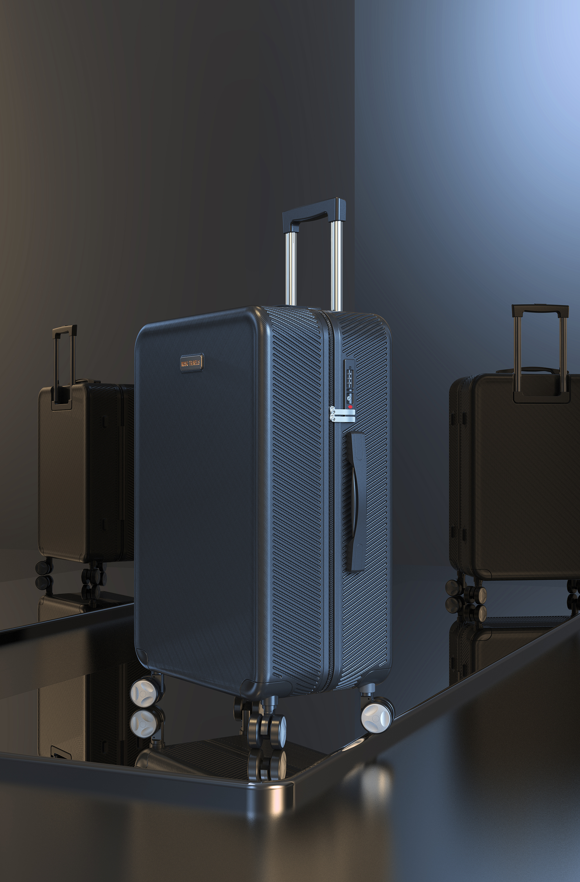 Heat wave design，suitcase，