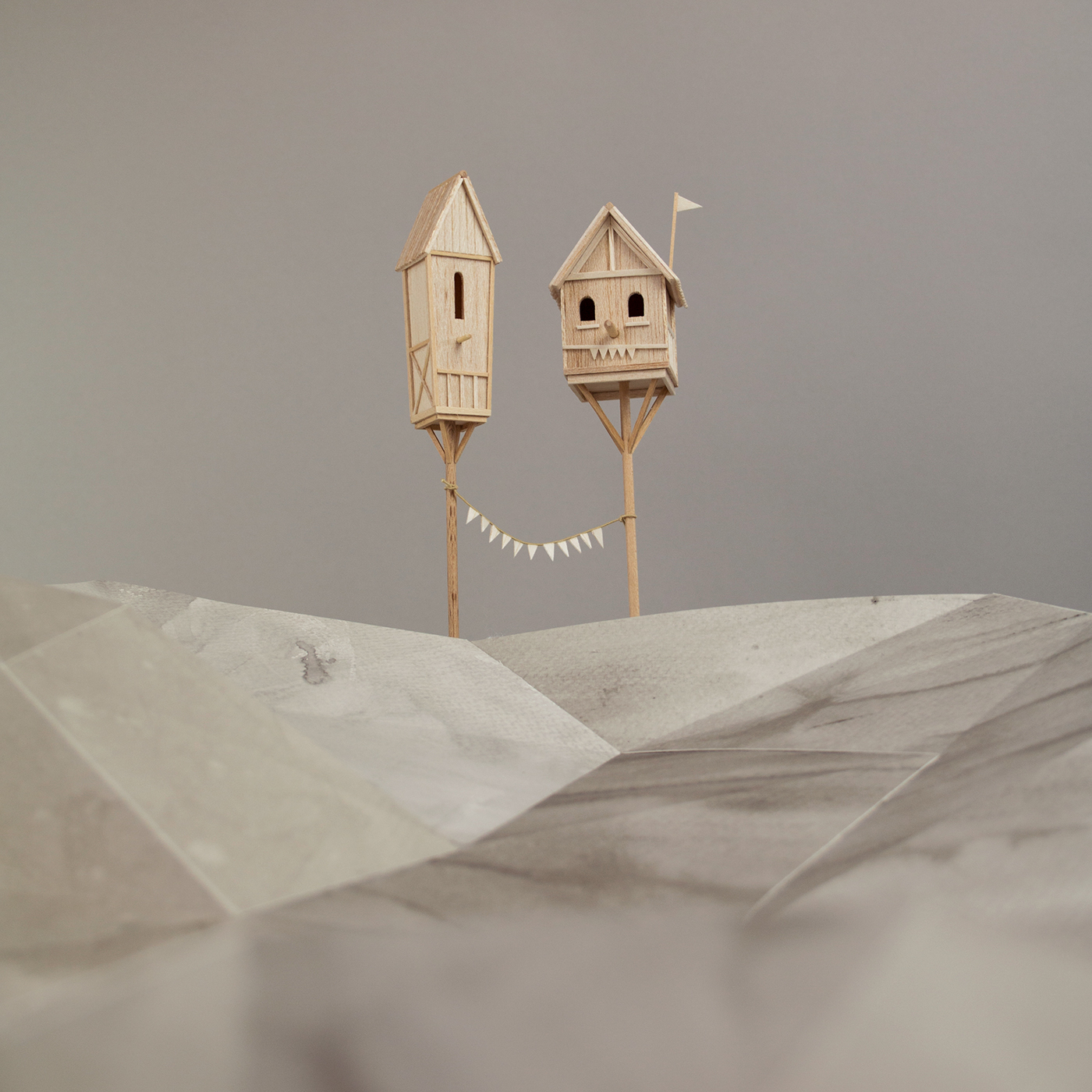 Sculpture，Architecture，Illustration，