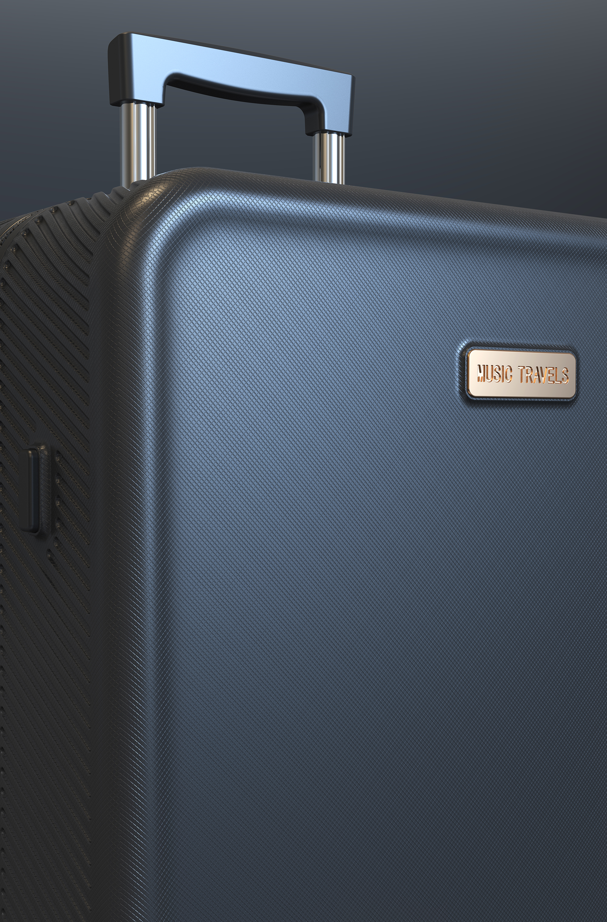 Heat wave design，suitcase，