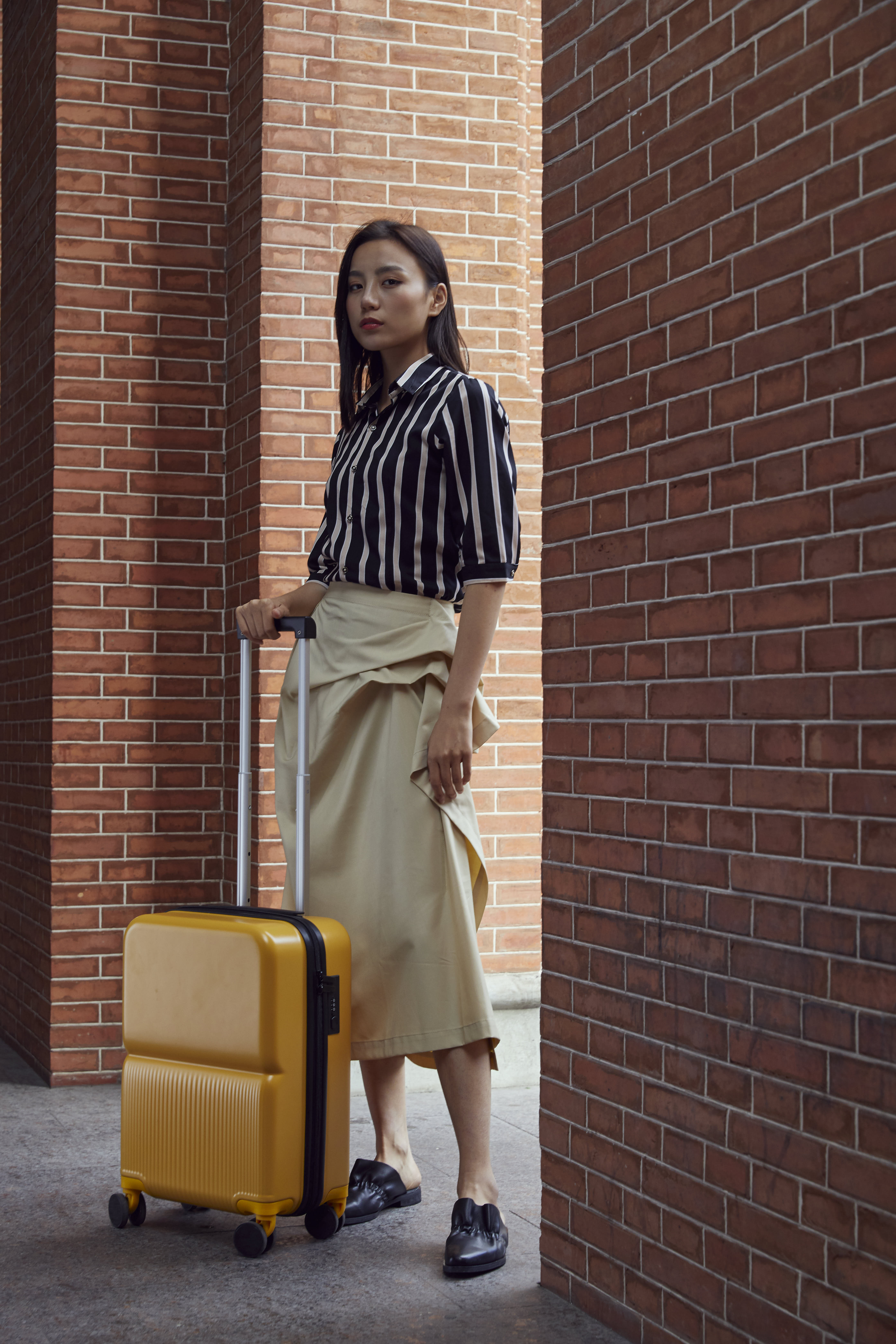 Heat wave design，suitcase，