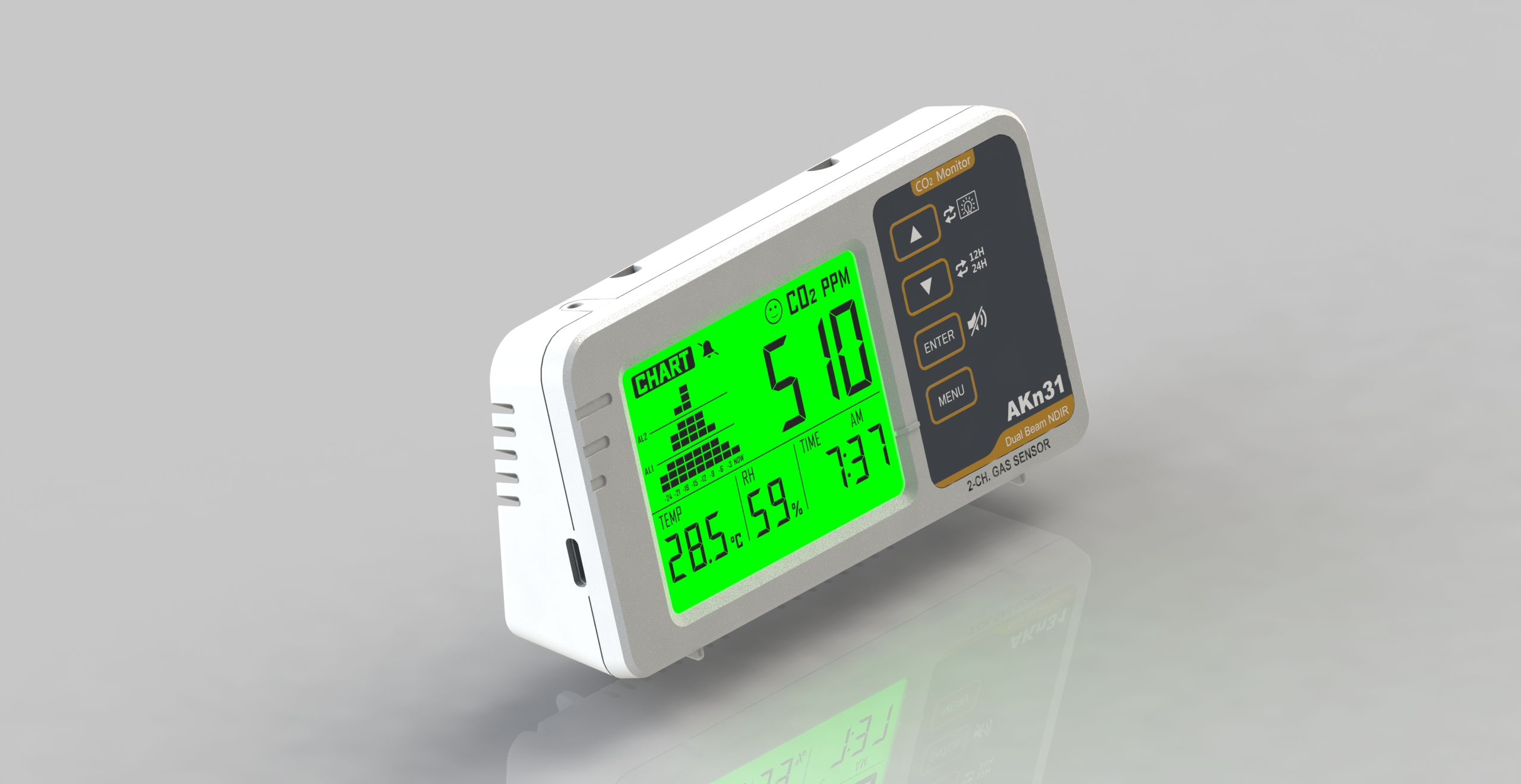 Air detection，Temperature detection，Humidity detection，instrument，meter，Carbon dioxide detection，Carbon neutralization，Environmental detection，